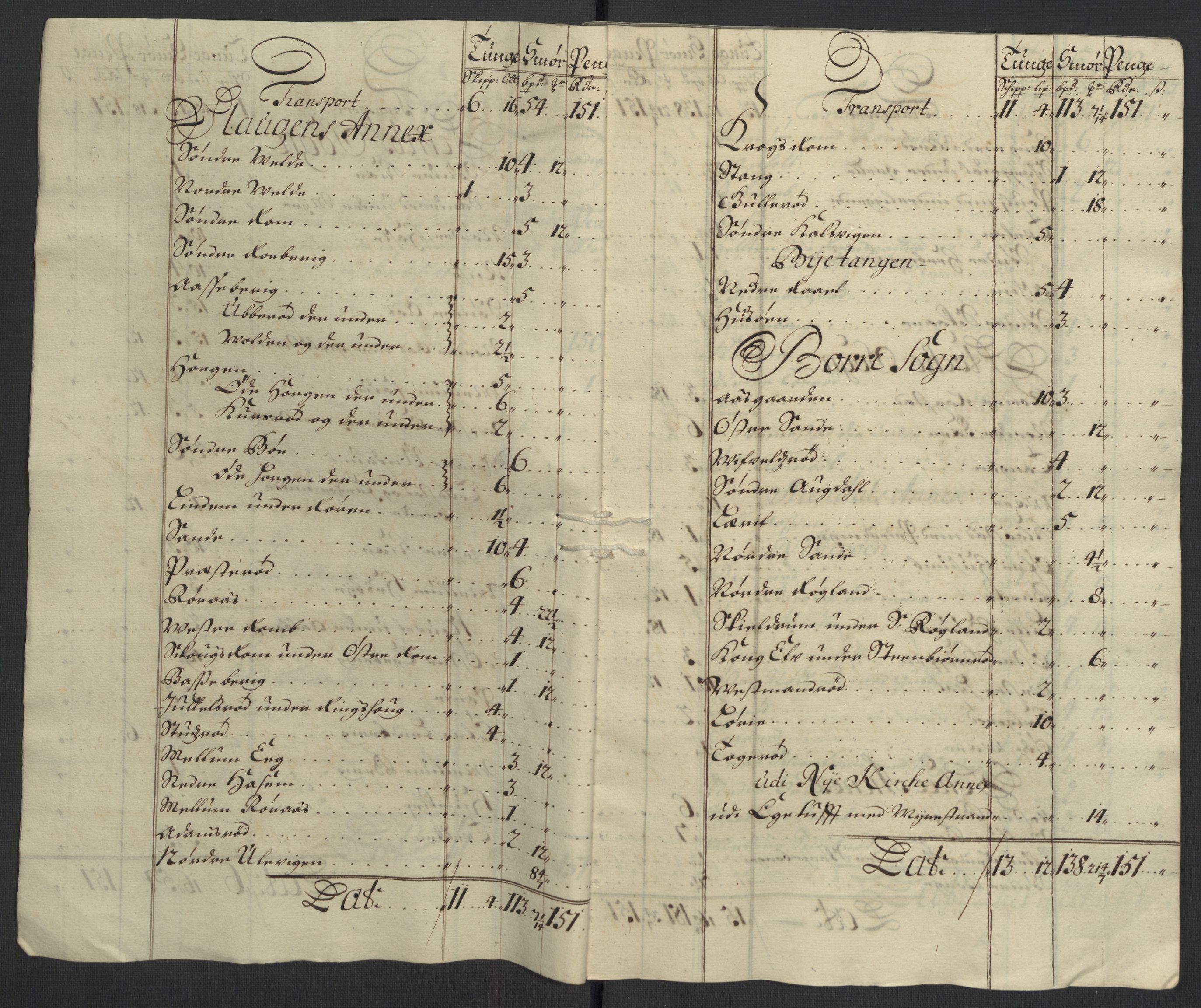 Rentekammeret inntil 1814, Reviderte regnskaper, Fogderegnskap, AV/RA-EA-4092/R32/L1871: Fogderegnskap Jarlsberg grevskap, 1703-1705, p. 81