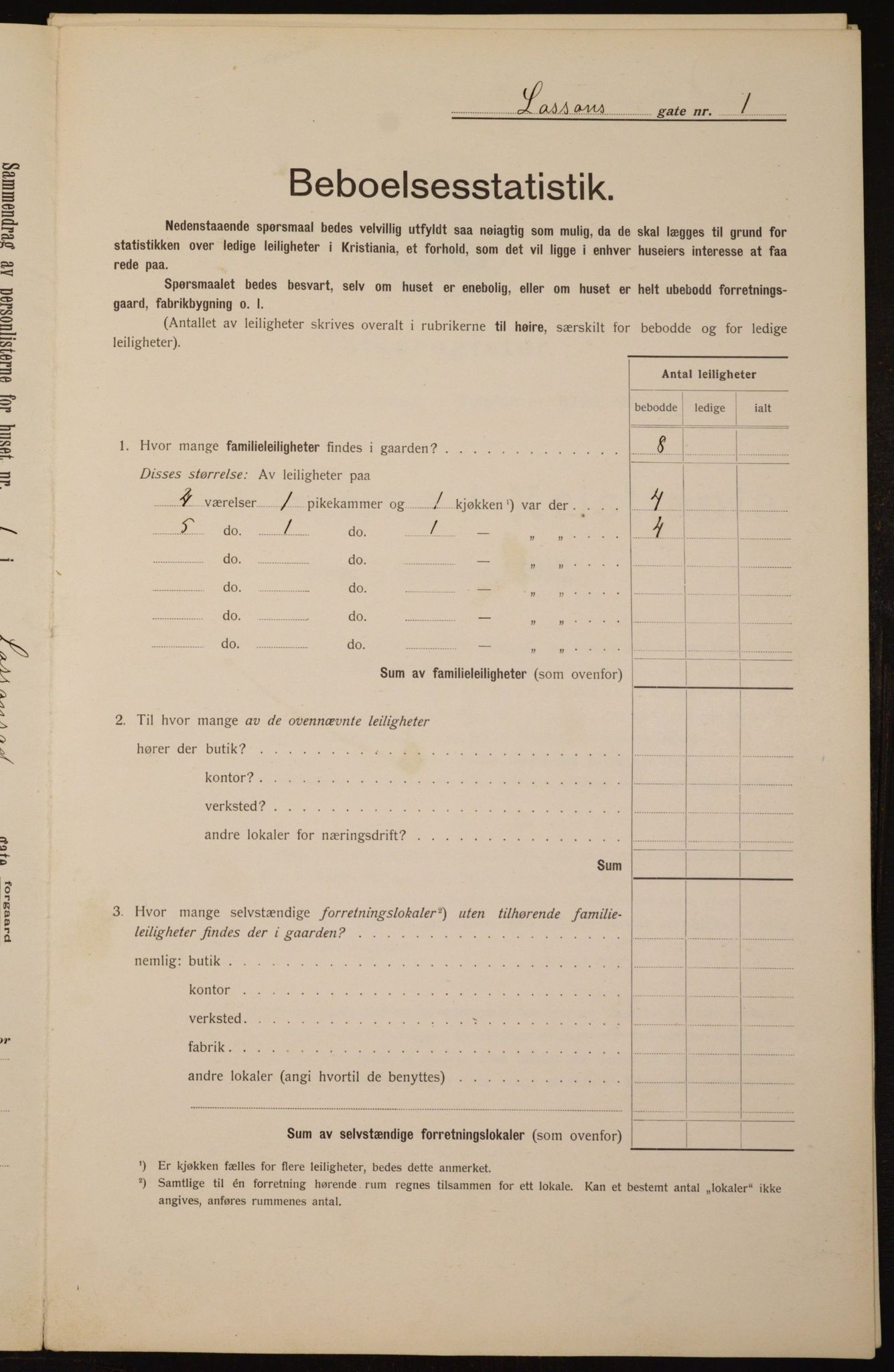 OBA, Municipal Census 1912 for Kristiania, 1912, p. 57533