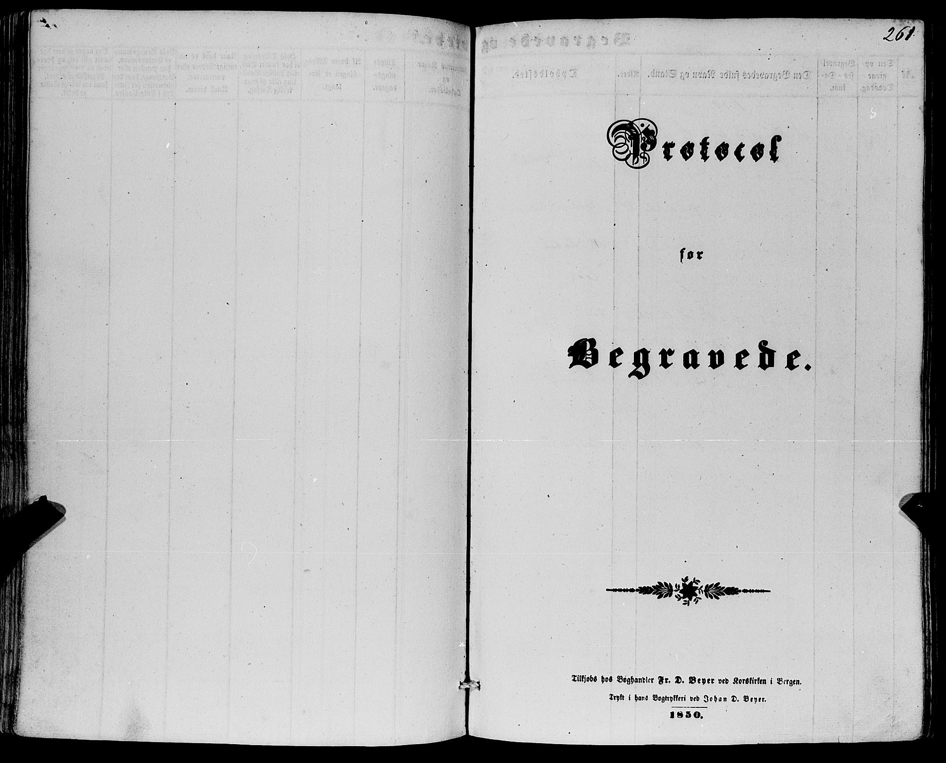 Fjelberg sokneprestembete, SAB/A-75201/H/Haa: Parish register (official) no. A 7, 1851-1867, p. 261