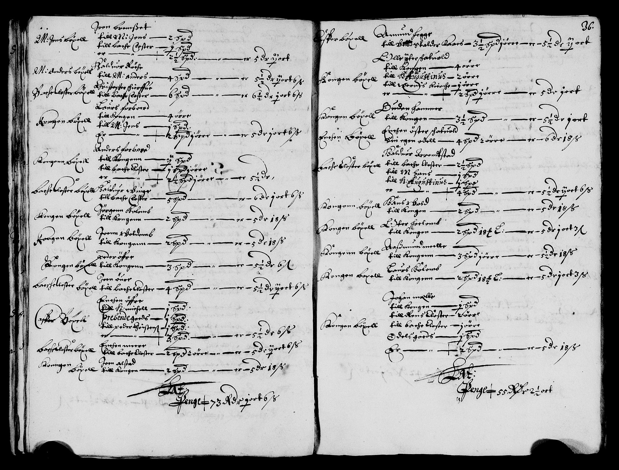 Rentekammeret inntil 1814, Reviderte regnskaper, Lensregnskaper, AV/RA-EA-5023/R/Rb/Rbw/L0127: Trondheim len, 1656-1657