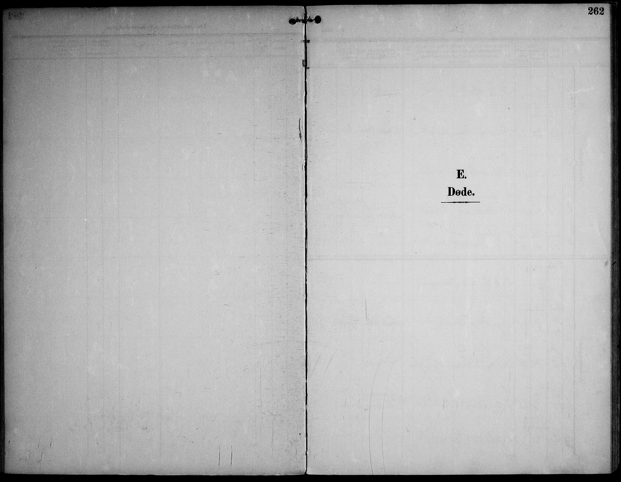 Strømsø kirkebøker, AV/SAKO-A-246/F/Fa/L0026: Parish register (official) no. I 26, 1905-1914, p. 262