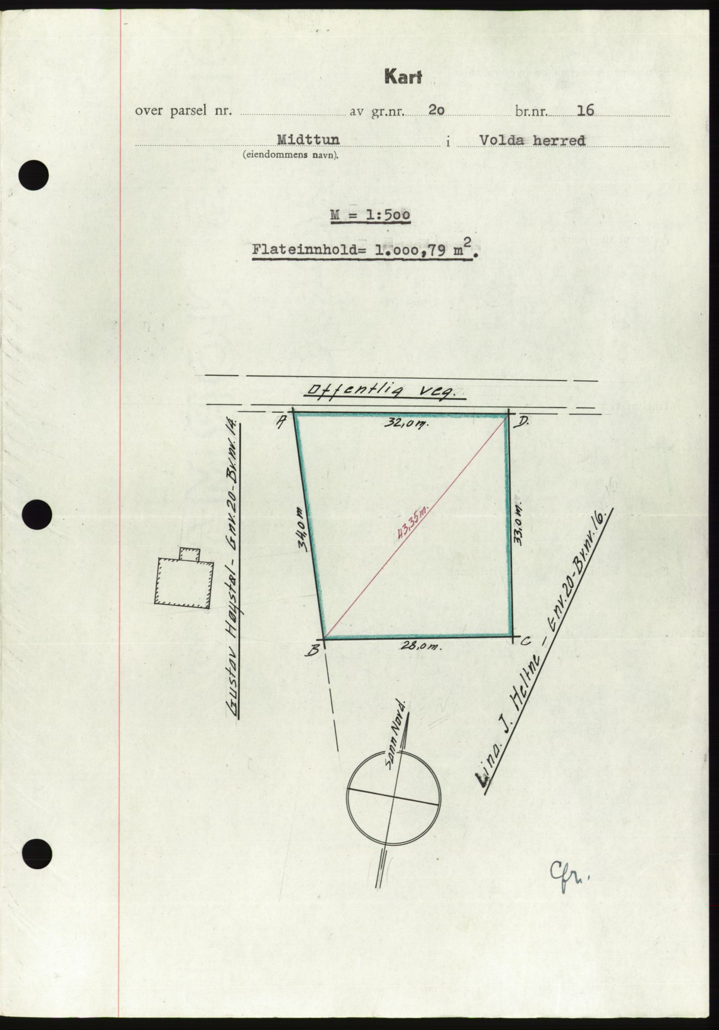 Søre Sunnmøre sorenskriveri, AV/SAT-A-4122/1/2/2C/L0083: Mortgage book no. 9A, 1948-1949, Diary no: : 1729/1948