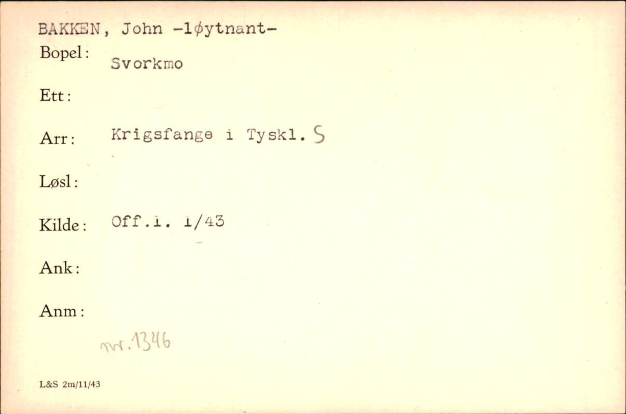 Forsvaret, Forsvarets krigshistoriske avdeling, AV/RA-RAFA-2017/Y/Yf/L0200: II-C-11-2102  -  Norske krigsfanger i Tyskland, 1940-1945, p. 63