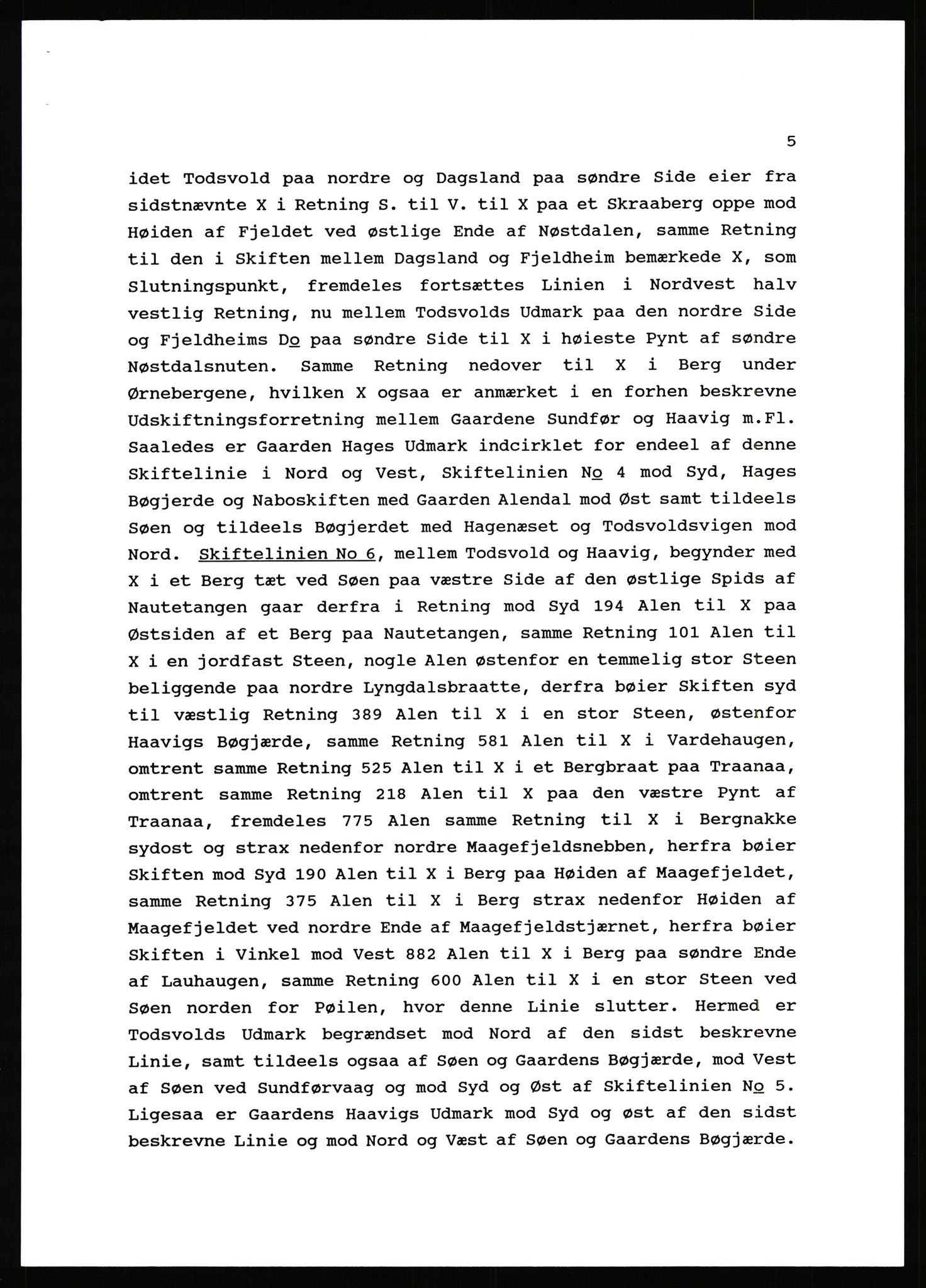 Statsarkivet i Stavanger, AV/SAST-A-101971/03/Y/Yj/L0013: Avskrifter sortert etter gårdsnavn: Bæreim - Dalen, 1750-1930, p. 447