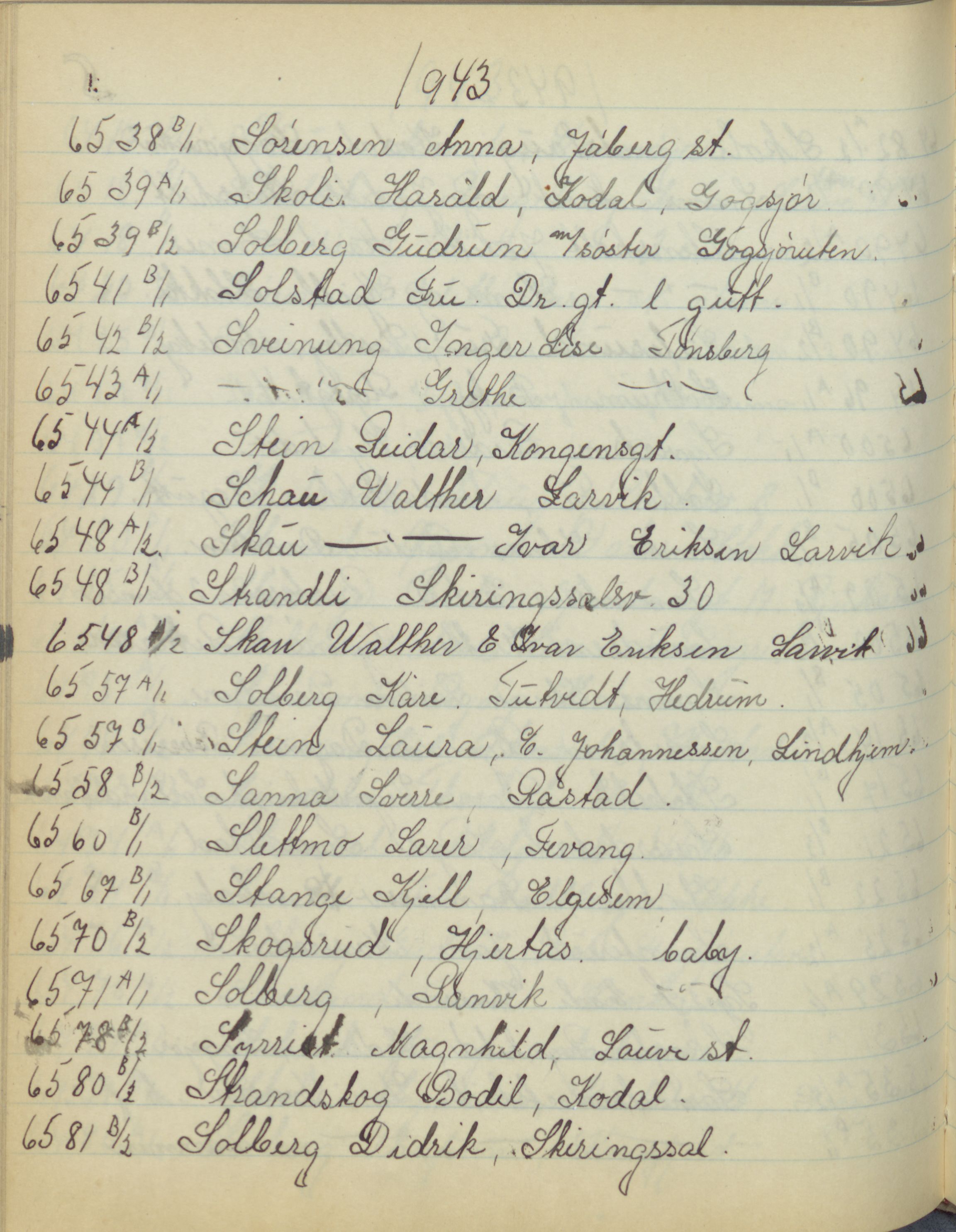 Pa 1494 - Jørgensen, Antonius. Fotograf, VEMU/A-2760/F/Fb, 1927-1984, p. 4137