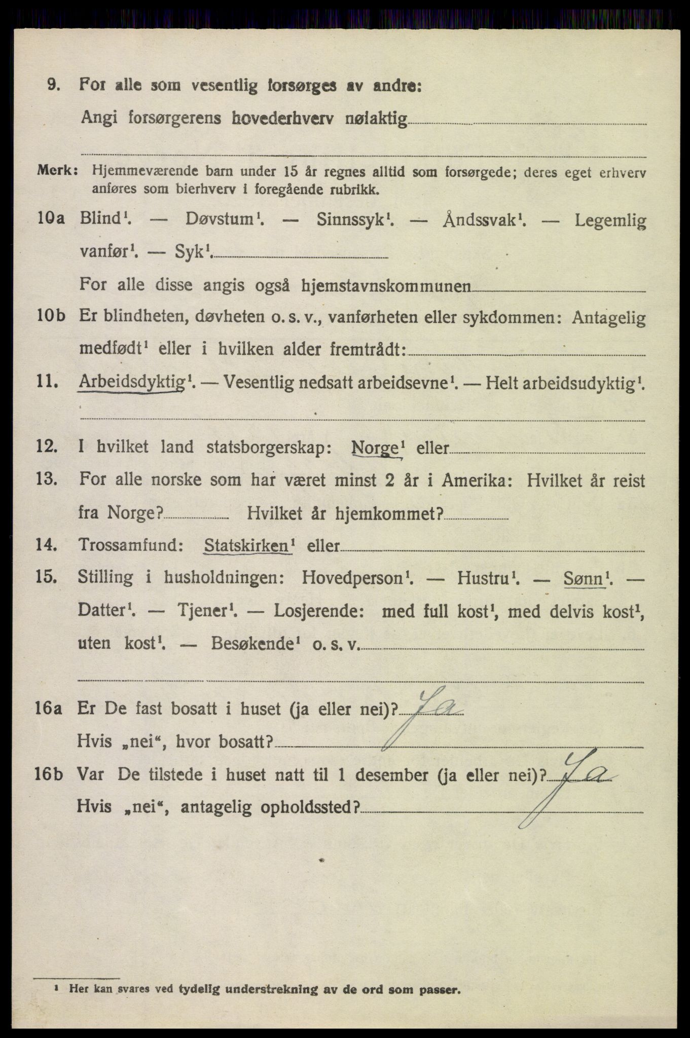 SAH, 1920 census for Øyer, 1920, p. 4436