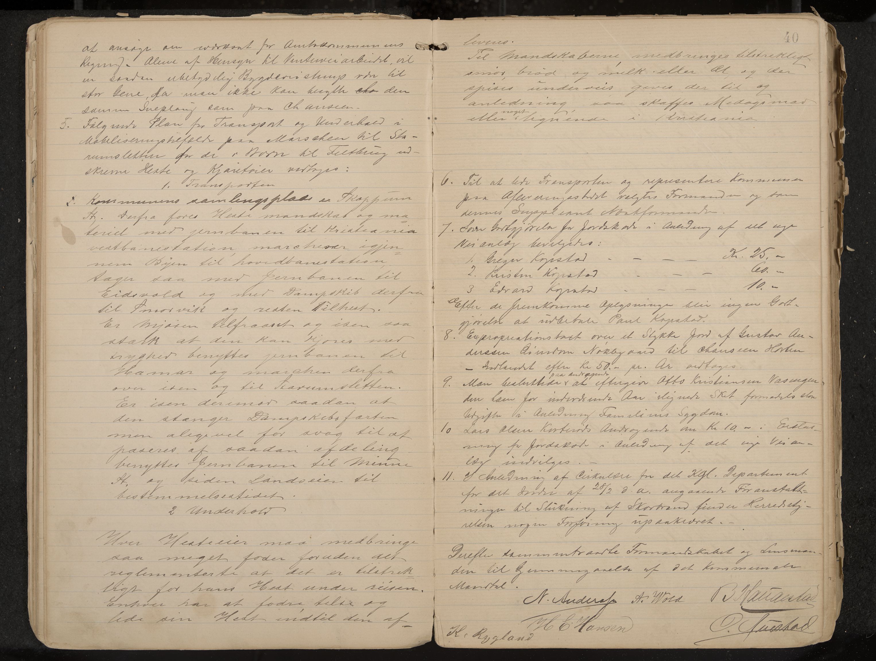 Borre formannskap og sentraladministrasjon, IKAK/0717021/A/L0003: Møtebok, 1896-1916, p. 40