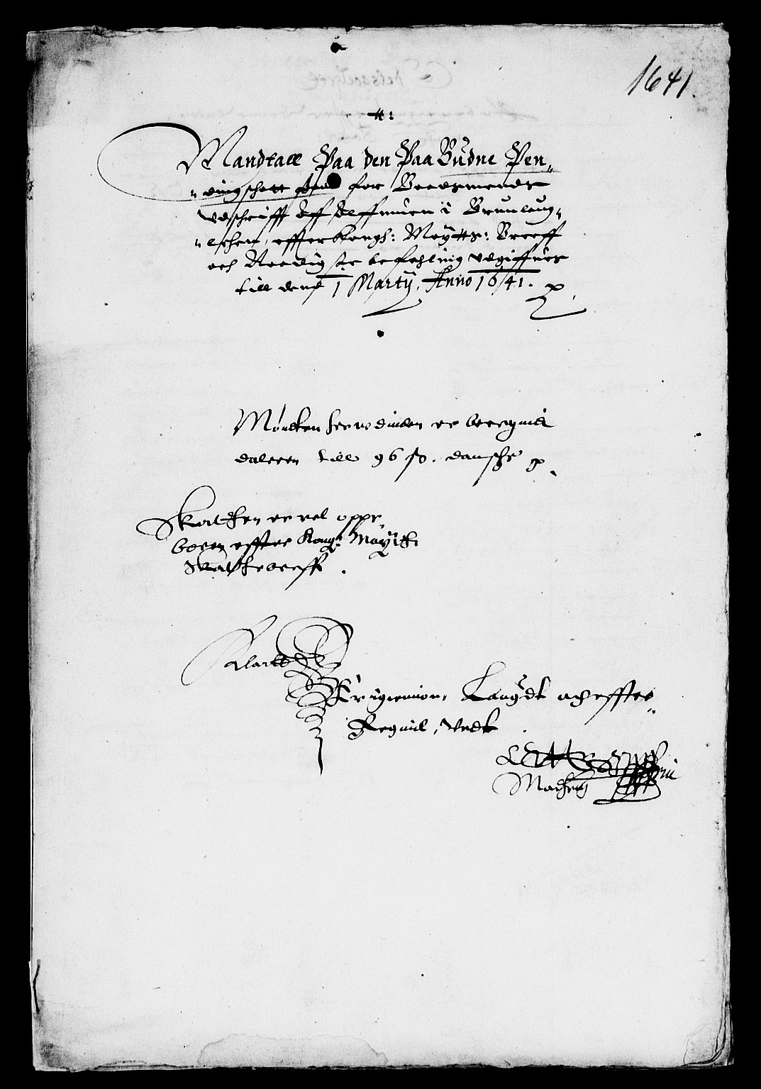 Rentekammeret inntil 1814, Reviderte regnskaper, Lensregnskaper, AV/RA-EA-5023/R/Rb/Rbl/L0007: Brunla len, 1637-1641