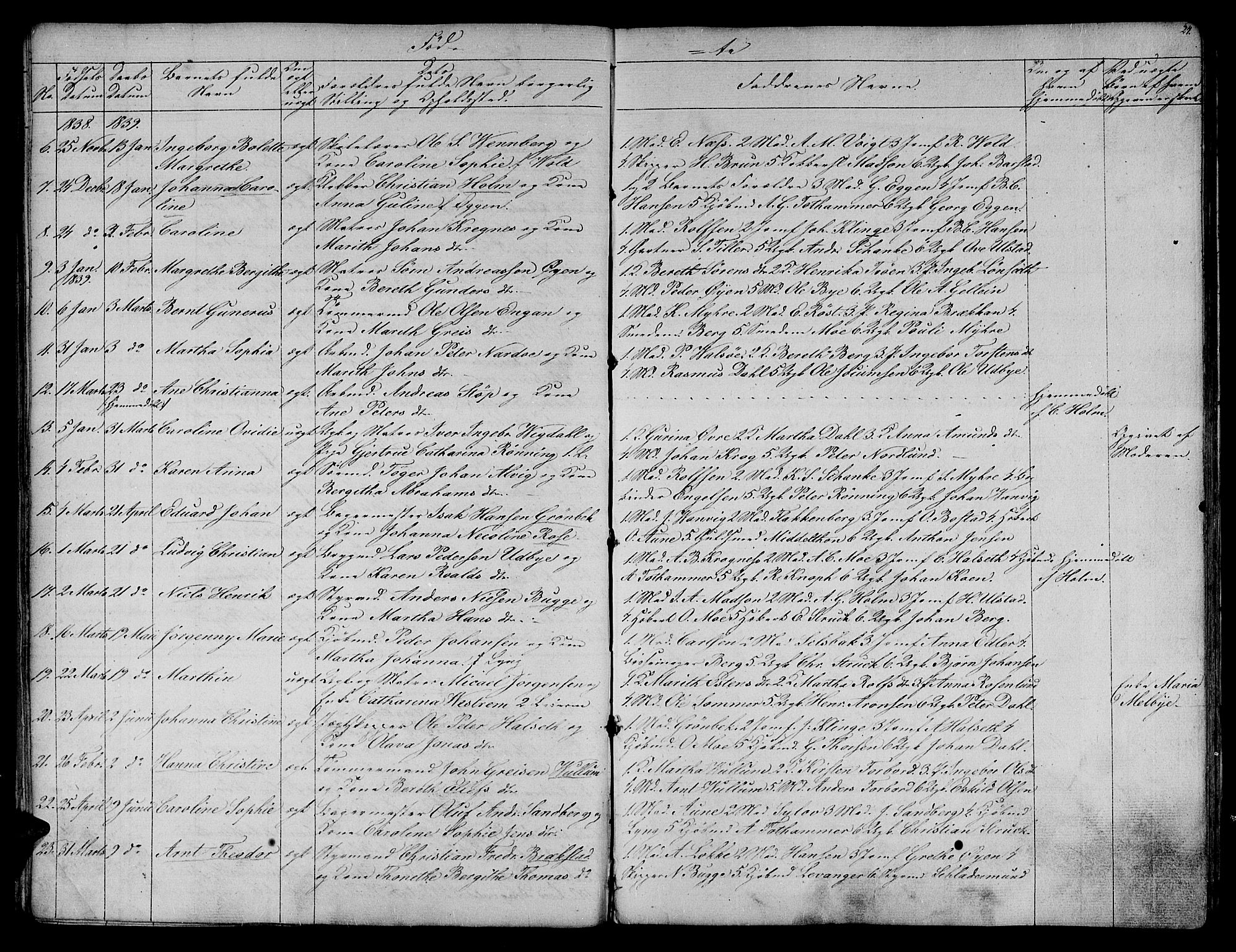 Ministerialprotokoller, klokkerbøker og fødselsregistre - Sør-Trøndelag, SAT/A-1456/604/L0182: Parish register (official) no. 604A03, 1818-1850, p. 24