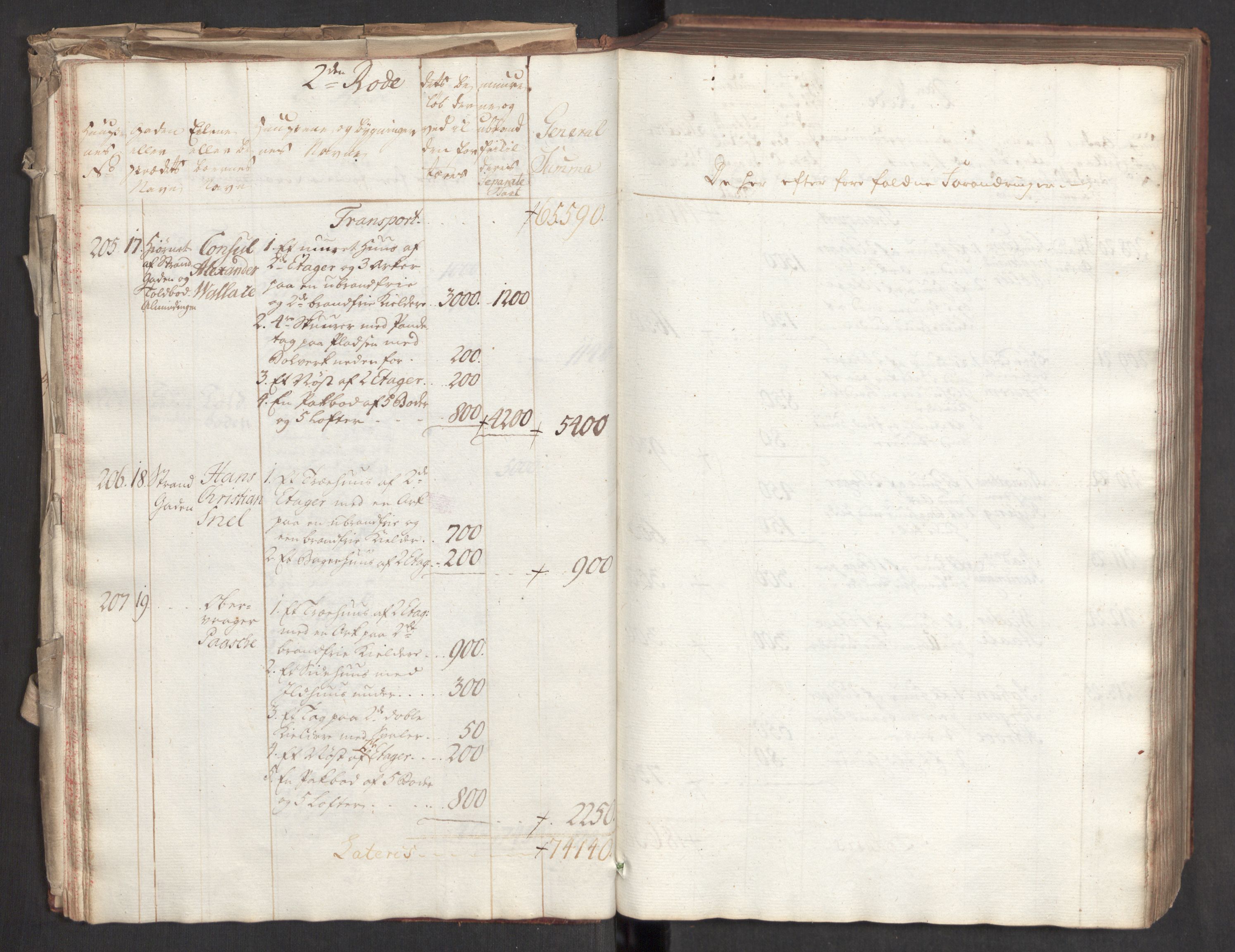 Kommersekollegiet, Brannforsikringskontoret 1767-1814, AV/RA-EA-5458/F/Fa/L0004b/0001: Bergen / Branntakstprotokoll, 1777