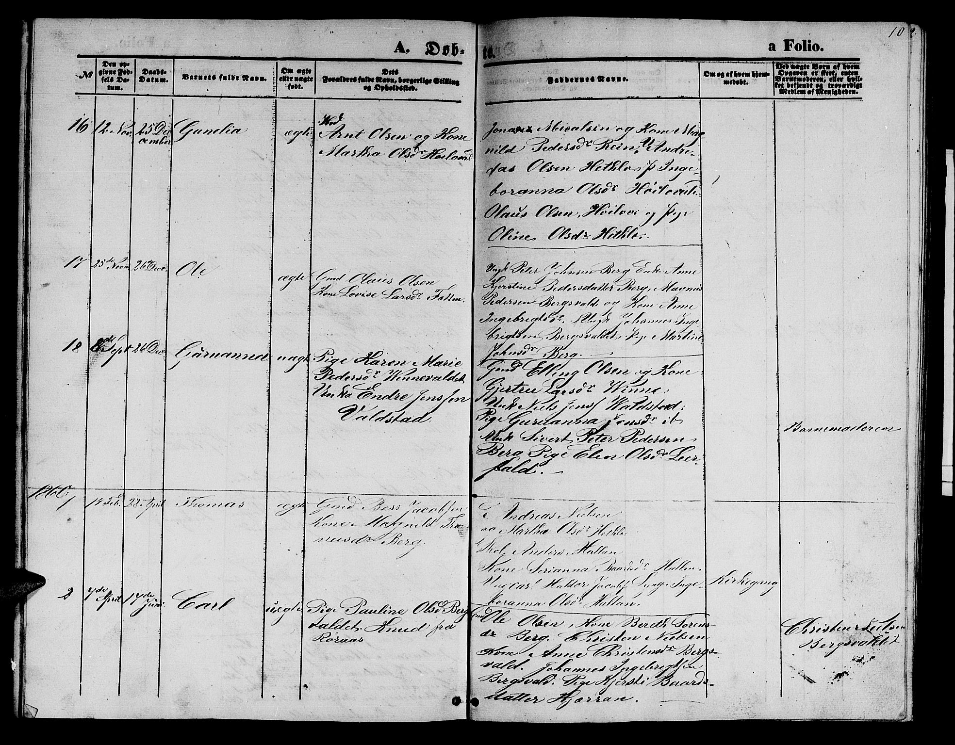 Ministerialprotokoller, klokkerbøker og fødselsregistre - Nord-Trøndelag, SAT/A-1458/726/L0270: Parish register (copy) no. 726C01, 1858-1868, p. 10