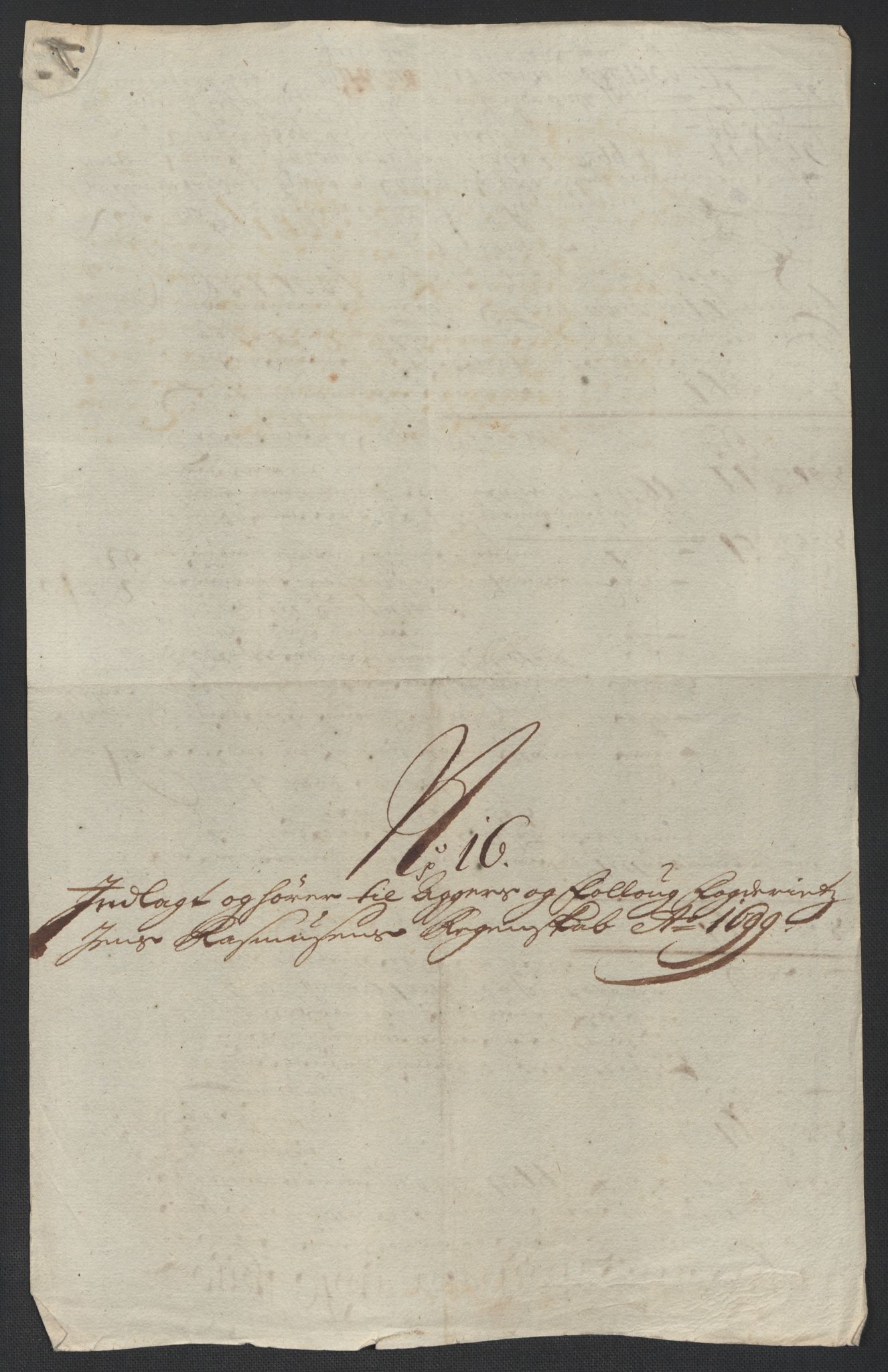 Rentekammeret inntil 1814, Reviderte regnskaper, Fogderegnskap, AV/RA-EA-4092/R10/L0442: Fogderegnskap Aker og Follo, 1699, p. 285