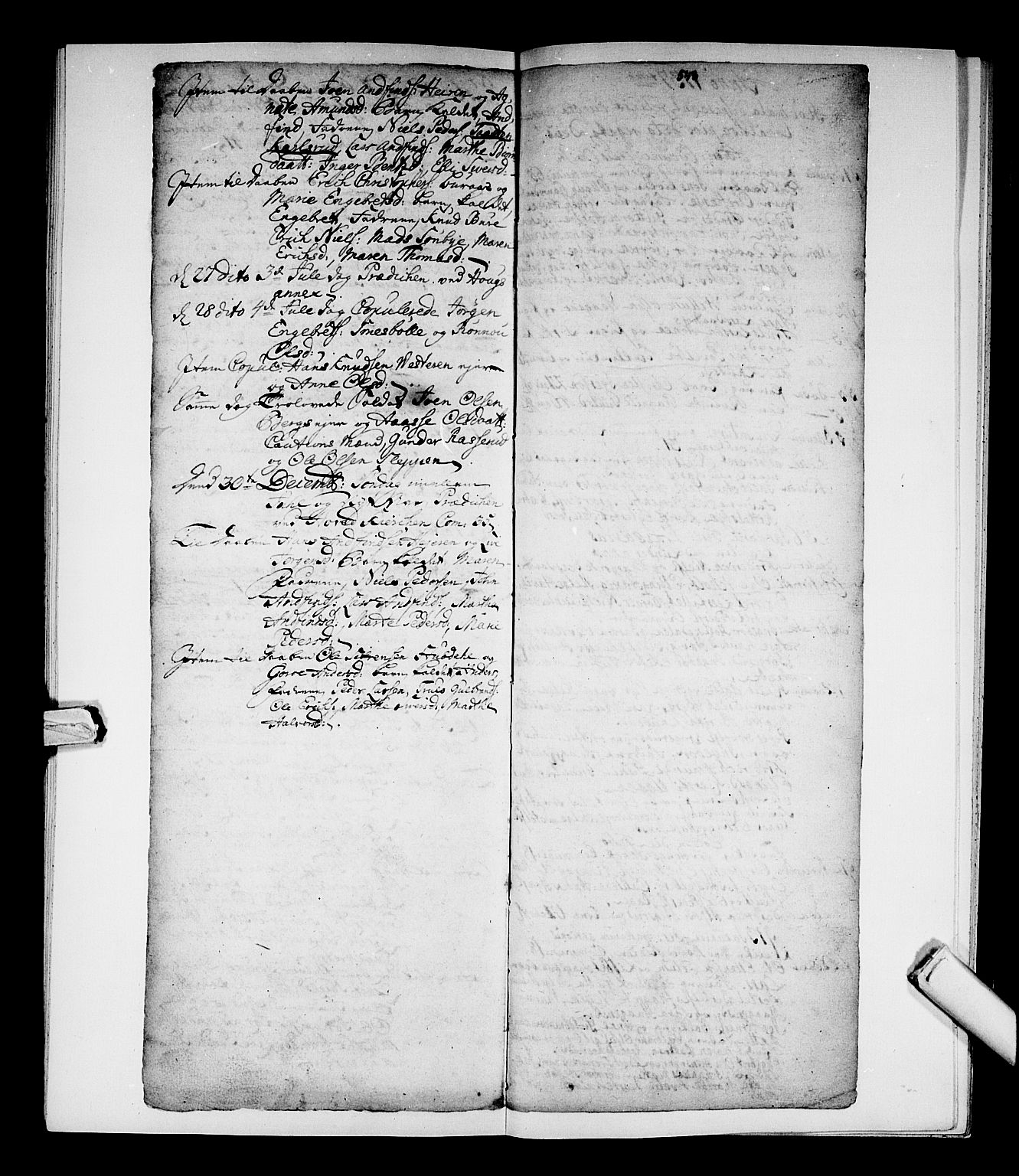 Norderhov kirkebøker, AV/SAKO-A-237/F/Fa/L0002b: Parish register (official) no. 2B, 1726-1739, p. 542-543