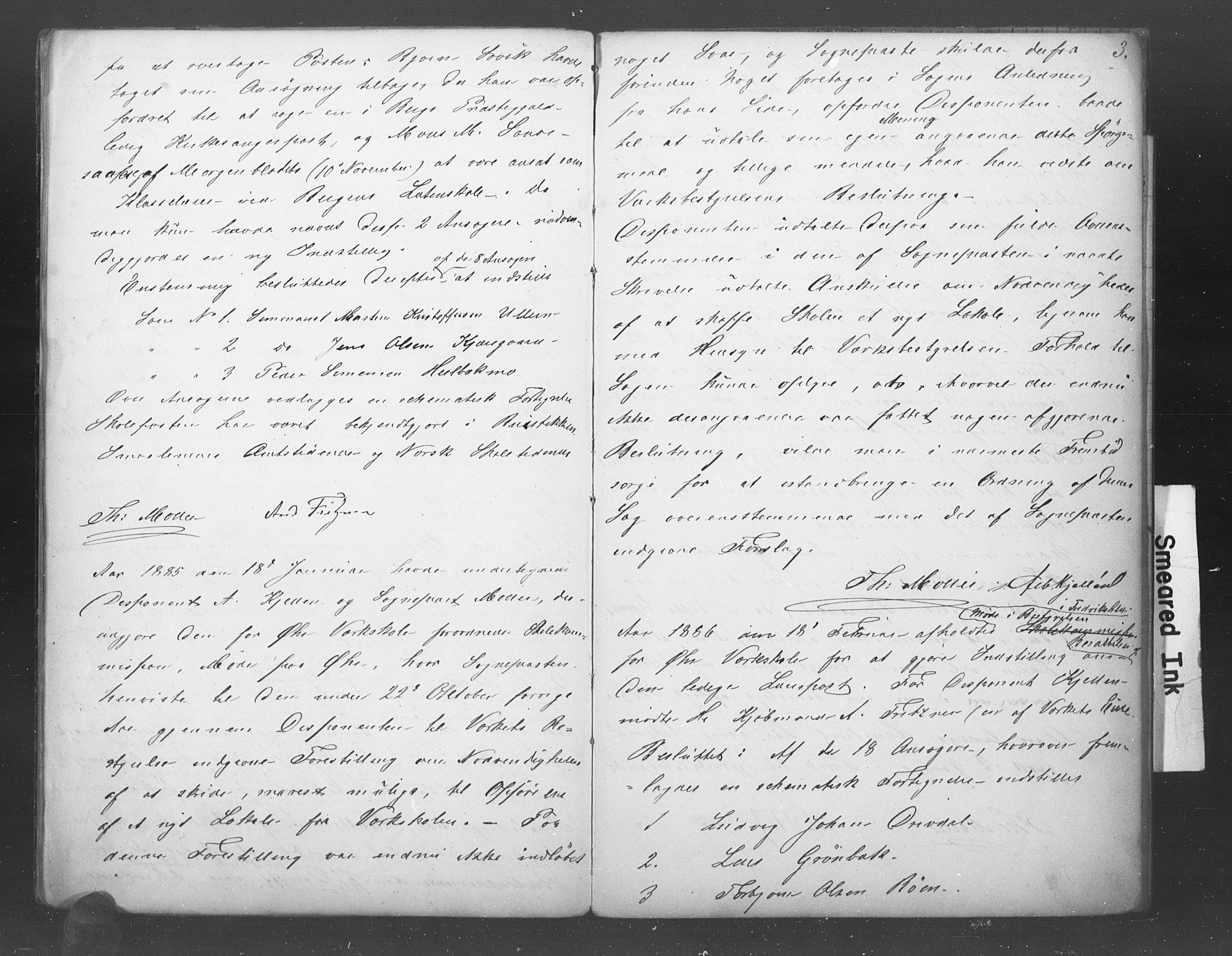 Idd prestekontor Kirkebøker, AV/SAO-A-10911/H/Ha/L0001: Banns register no. I 1, 1893-1905, p. 3