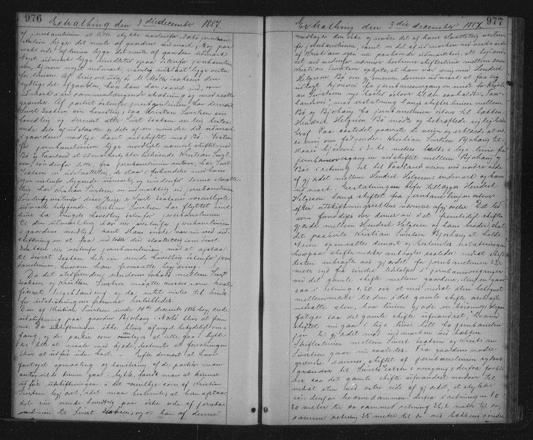 Jæren sorenskriveri, SAST/A-100310/01/4/41/41BF/L0009: Mortgage book no. 16, 1885-1888, p. 976-977
