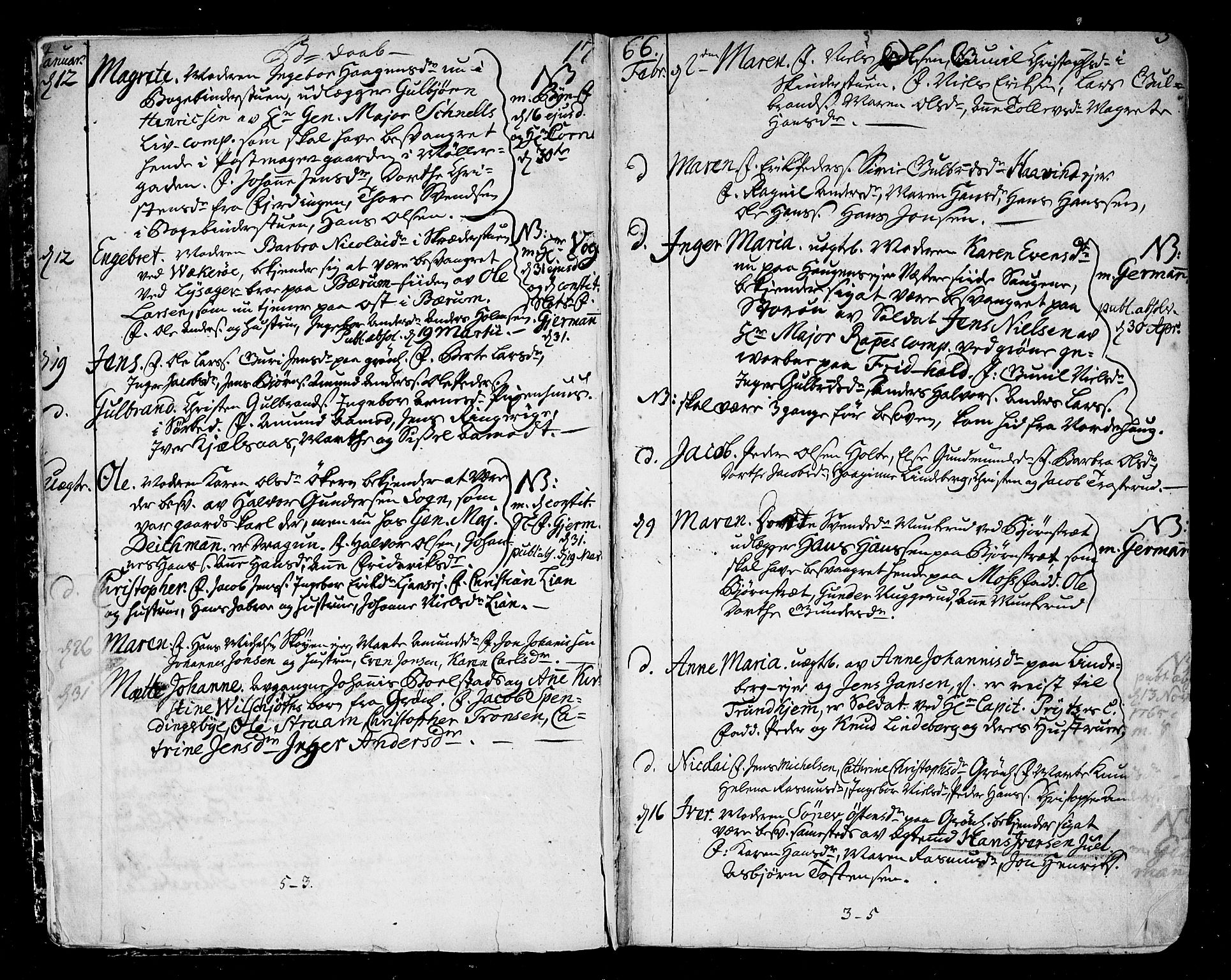Aker prestekontor kirkebøker, SAO/A-10861/F/L0009: Parish register (official) no. 9, 1765-1785, p. 3
