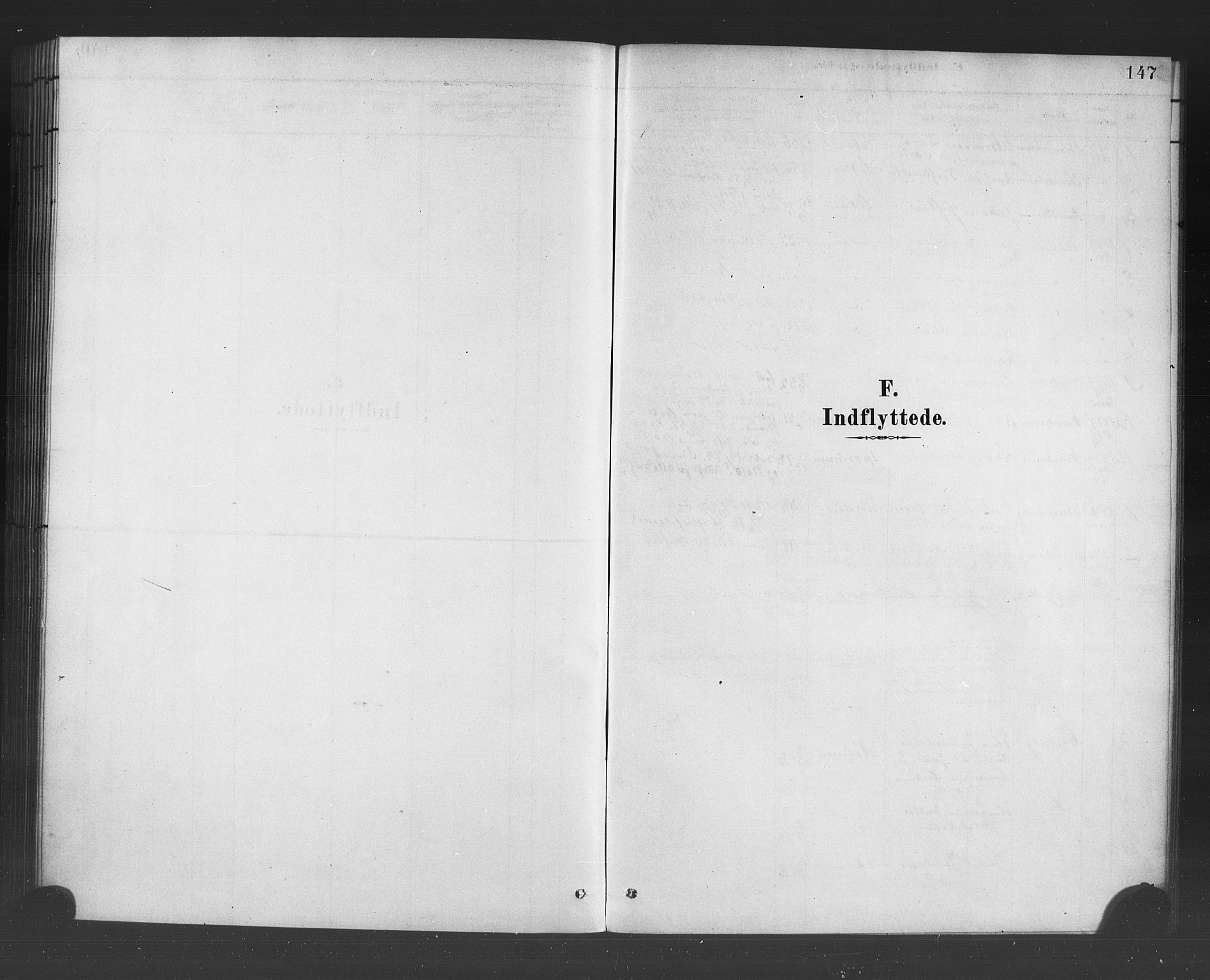 Ulvik sokneprestembete, SAB/A-78801/H/Haa: Parish register (official) no. B 1, 1878-1897, p. 147