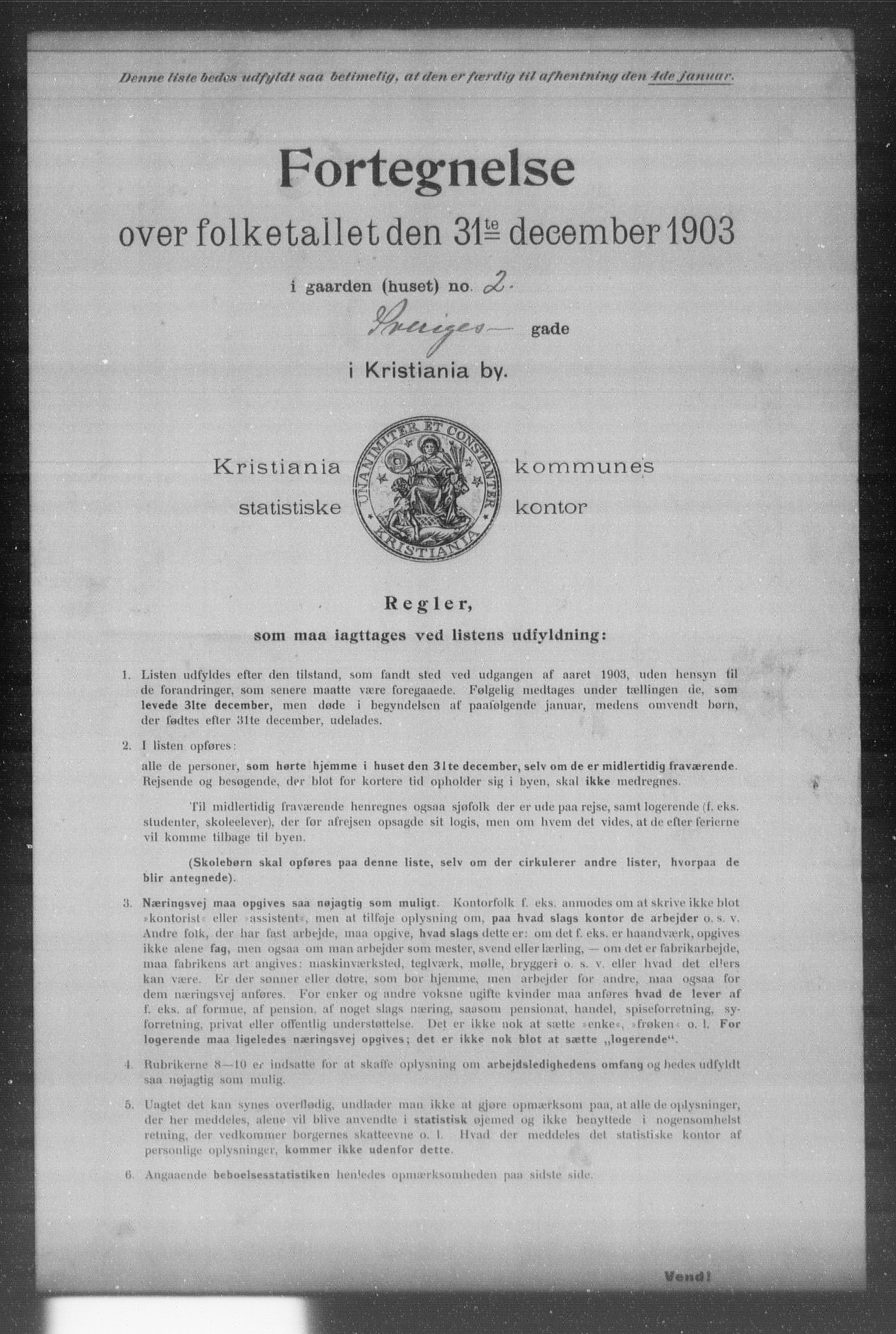 OBA, Municipal Census 1903 for Kristiania, 1903, p. 20508