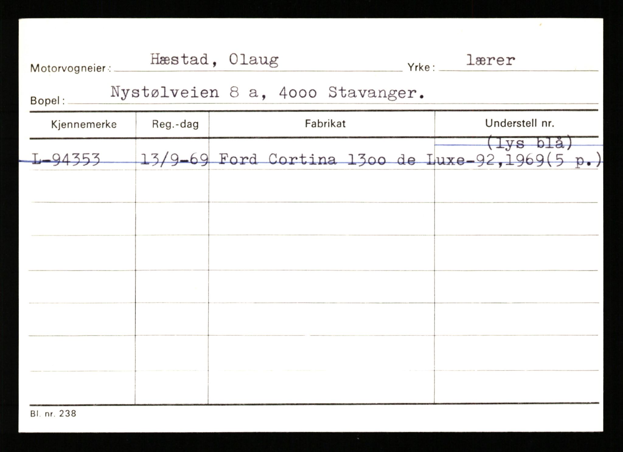 Stavanger trafikkstasjon, AV/SAST-A-101942/0/H/L0016: Holmevik - Høyland, 1930-1971, p. 2121