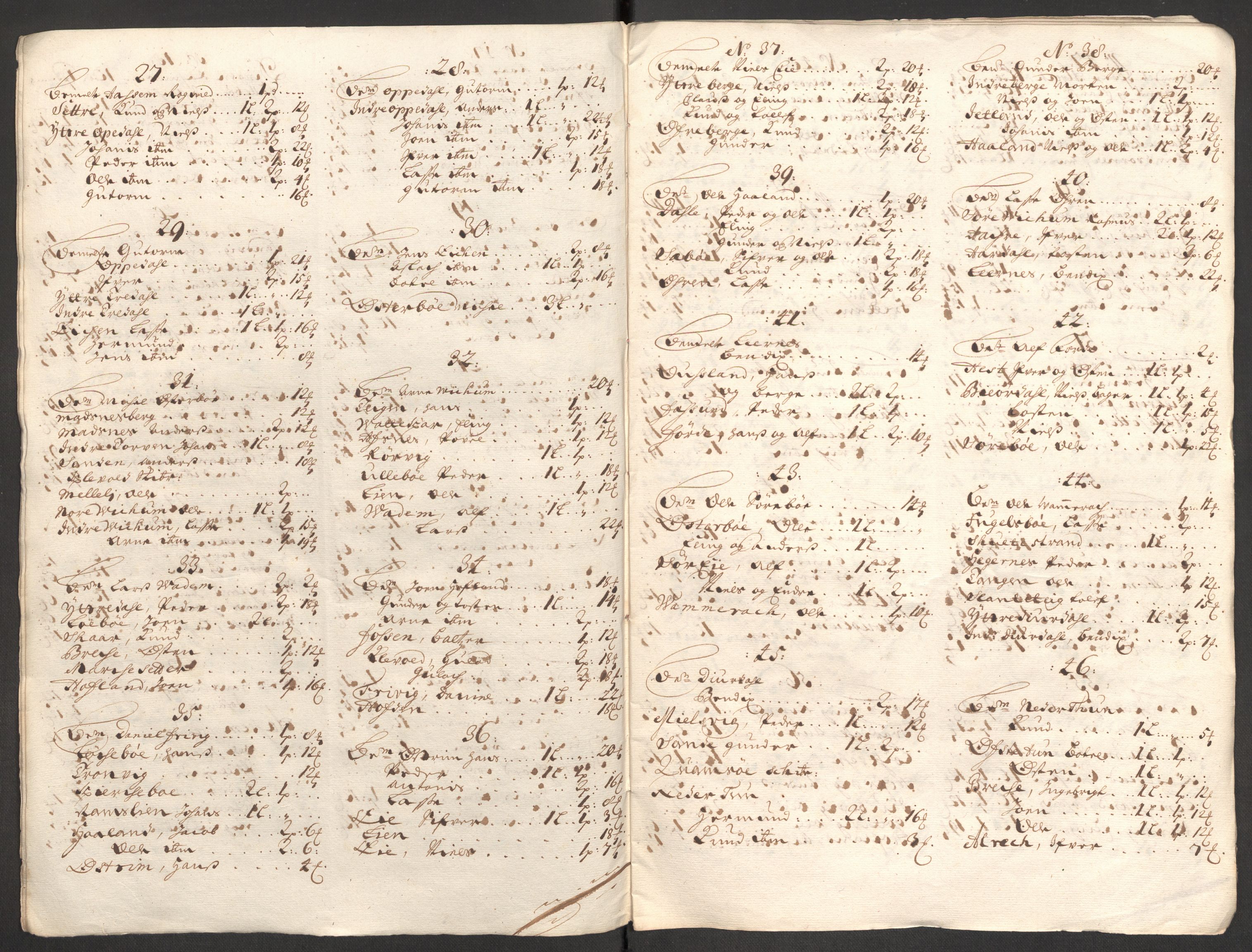 Rentekammeret inntil 1814, Reviderte regnskaper, Fogderegnskap, AV/RA-EA-4092/R52/L3315: Fogderegnskap Sogn, 1708, p. 117