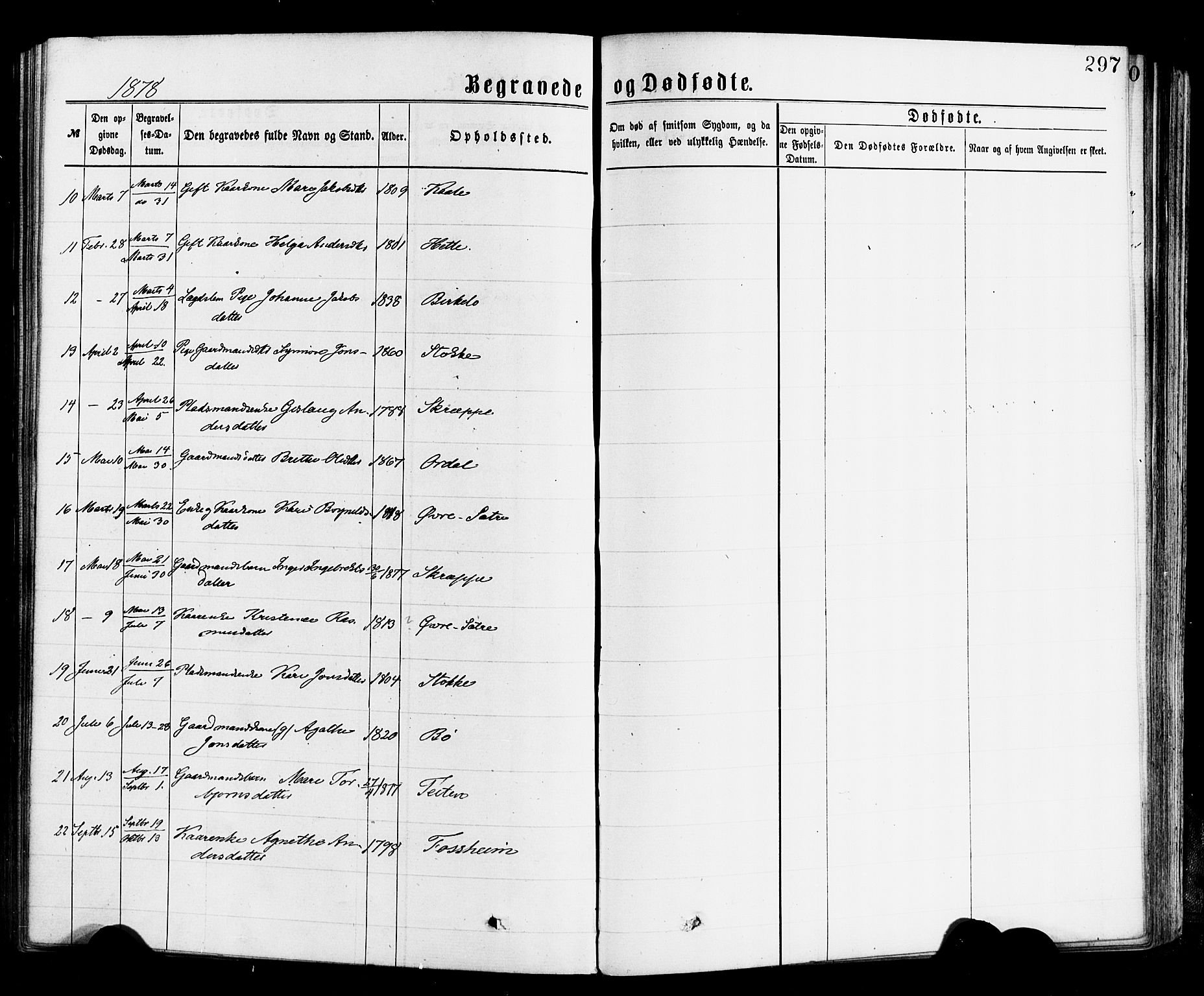 Gloppen sokneprestembete, SAB/A-80101/H/Haa/Haac/L0001: Parish register (official) no. C 1, 1871-1886, p. 297