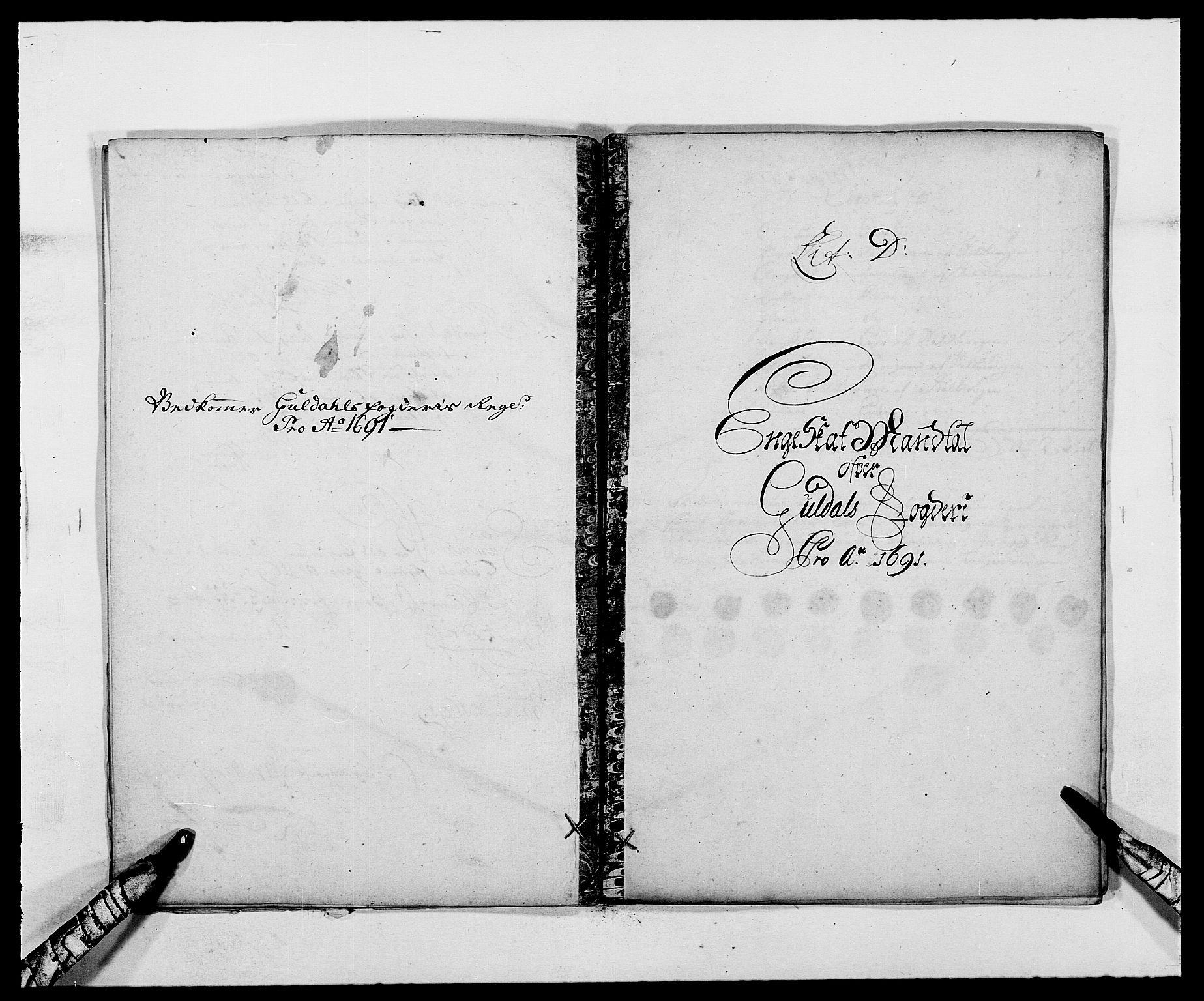 Rentekammeret inntil 1814, Reviderte regnskaper, Fogderegnskap, RA/EA-4092/R59/L3941: Fogderegnskap Gauldal, 1691, p. 69
