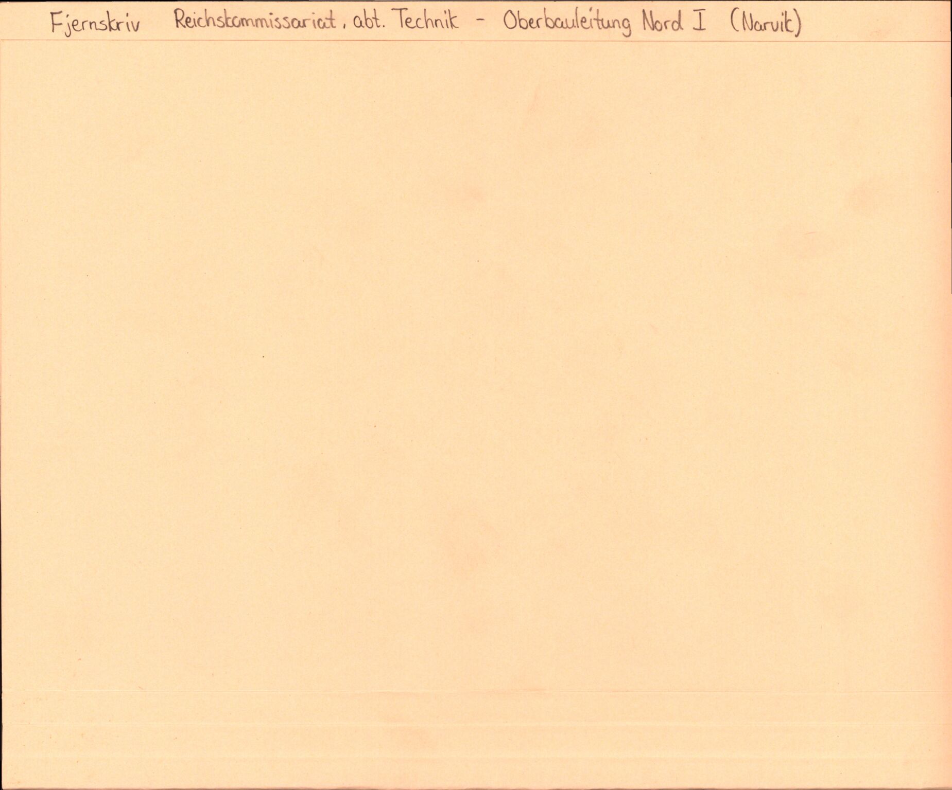 Tyske arkiver, Organisation Todt (OT), Einsatzgruppe Wiking, AV/RA-RAFA-2188/2/B/Bb/L0006: Korrespondanse med Kriegsmarine, 1940-1941, p. 1