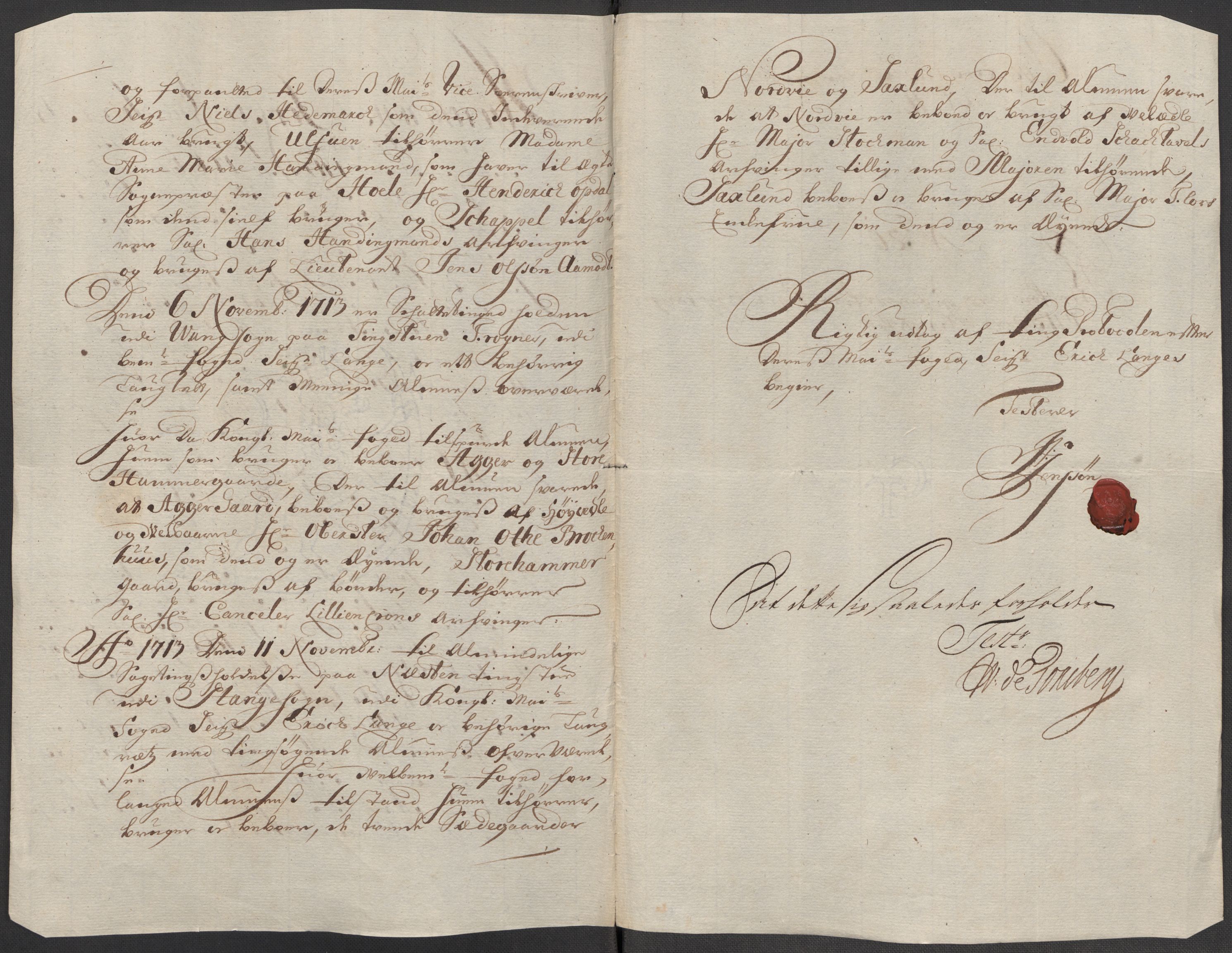 Rentekammeret inntil 1814, Reviderte regnskaper, Fogderegnskap, RA/EA-4092/R16/L1050: Fogderegnskap Hedmark, 1713, p. 397