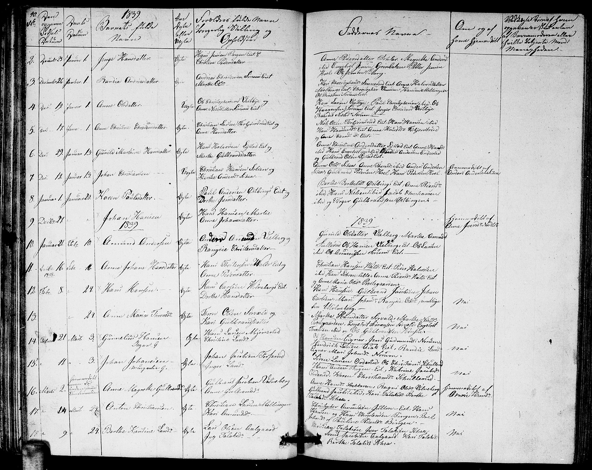 Sørum prestekontor Kirkebøker, AV/SAO-A-10303/G/Ga/L0002: Parish register (copy) no. I 2, 1829-1845, p. 40