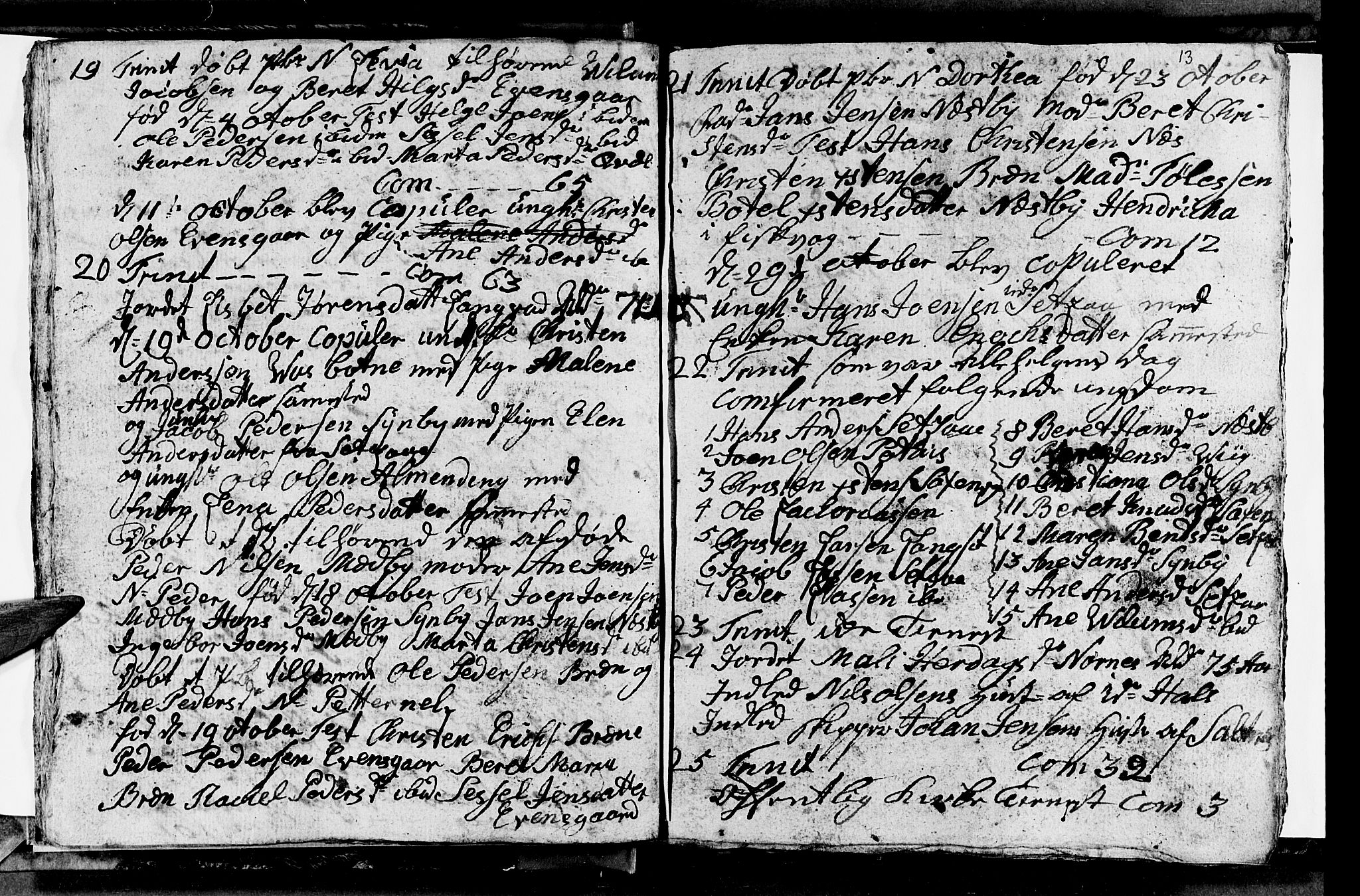 Ministerialprotokoller, klokkerbøker og fødselsregistre - Nordland, AV/SAT-A-1459/847/L0674: Parish register (copy) no. 847C02, 1793-1807, p. 13