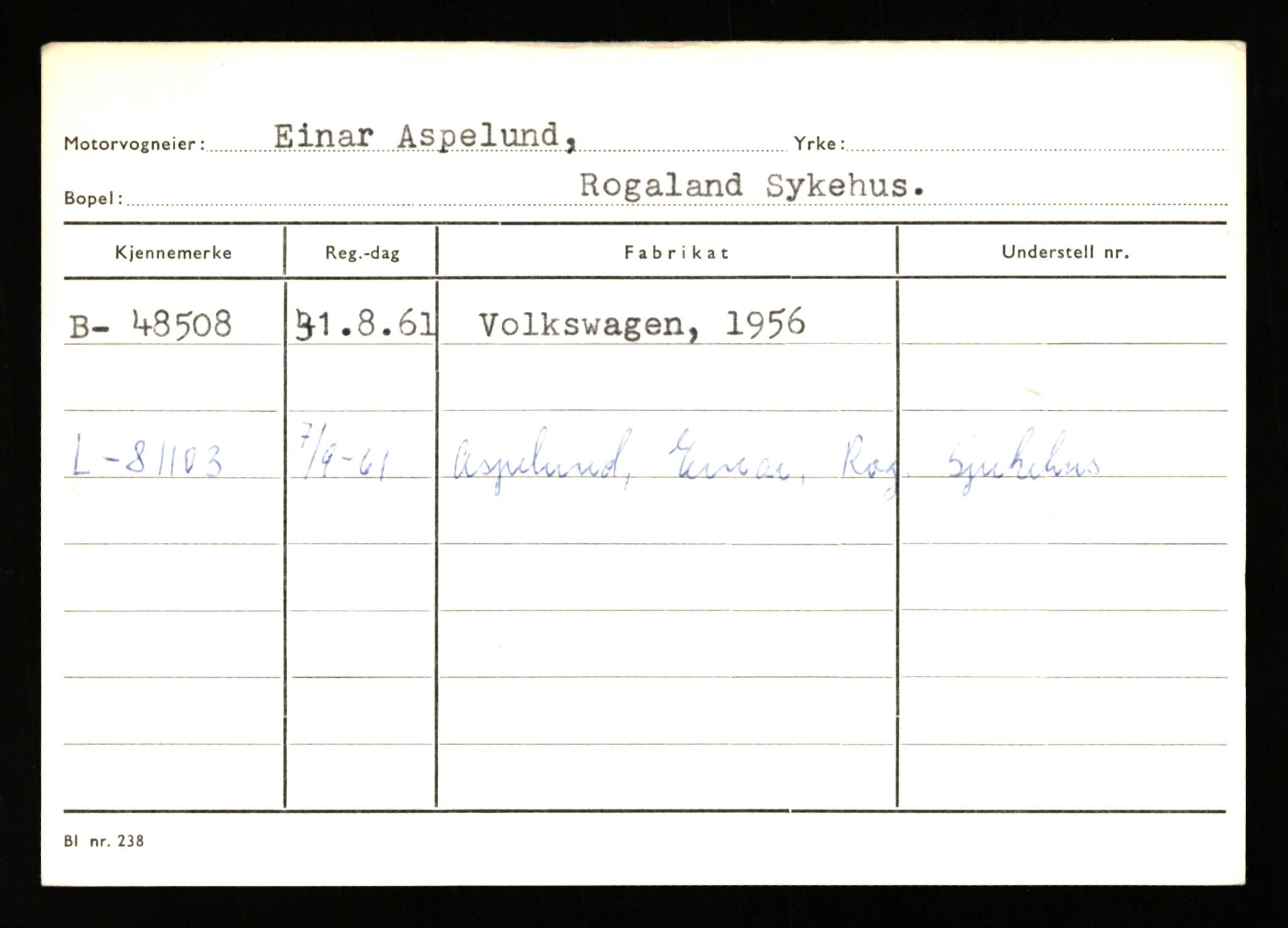 Stavanger trafikkstasjon, AV/SAST-A-101942/0/G/L0006: Registreringsnummer: 34250 - 49007, 1930-1971, p. 3354