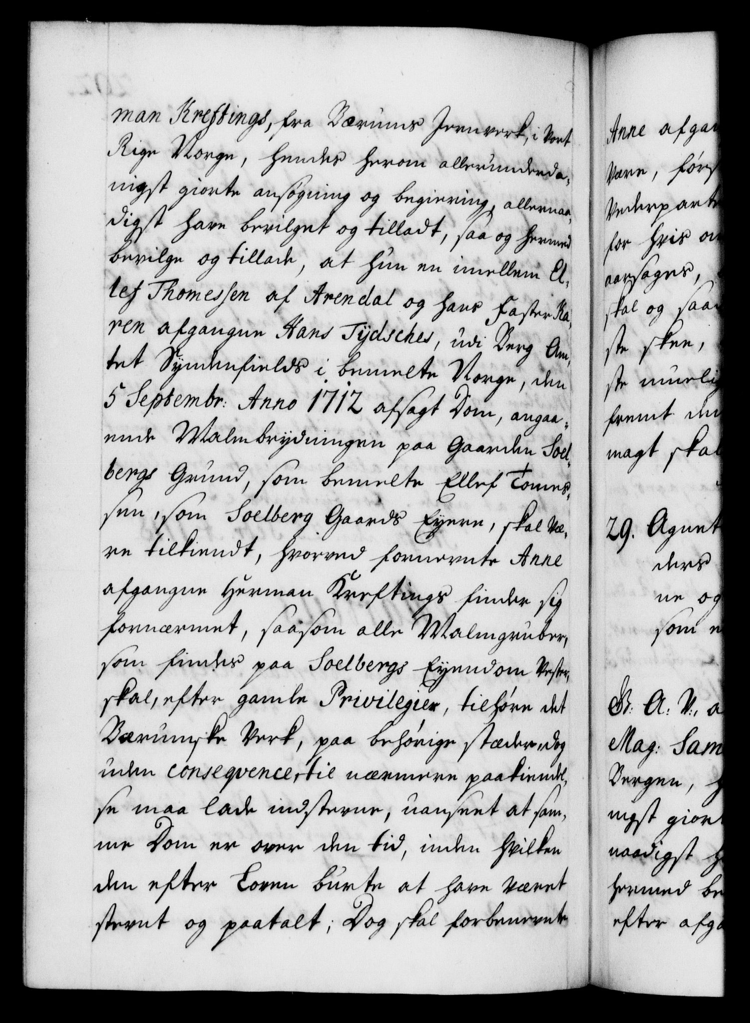 Danske Kanselli 1572-1799, AV/RA-EA-3023/F/Fc/Fca/Fcaa/L0022: Norske registre, 1716-1719, p. 292b