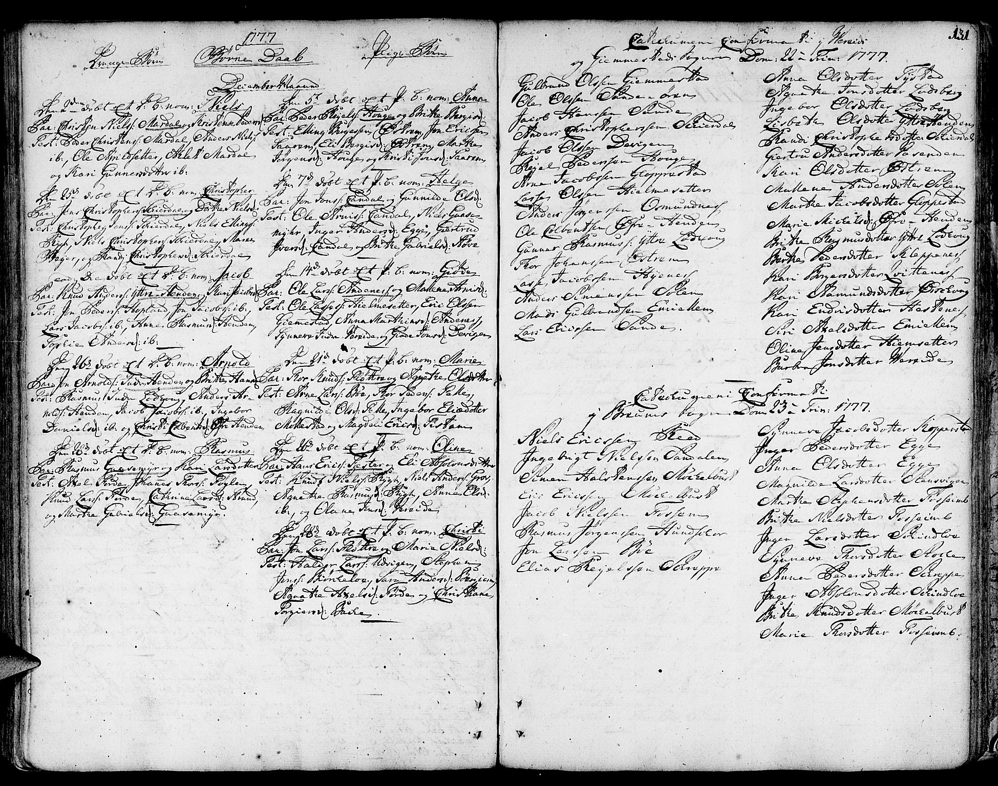 Gloppen sokneprestembete, AV/SAB-A-80101/H/Haa/Haaa/L0004: Parish register (official) no. A 4, 1758-1784, p. 131