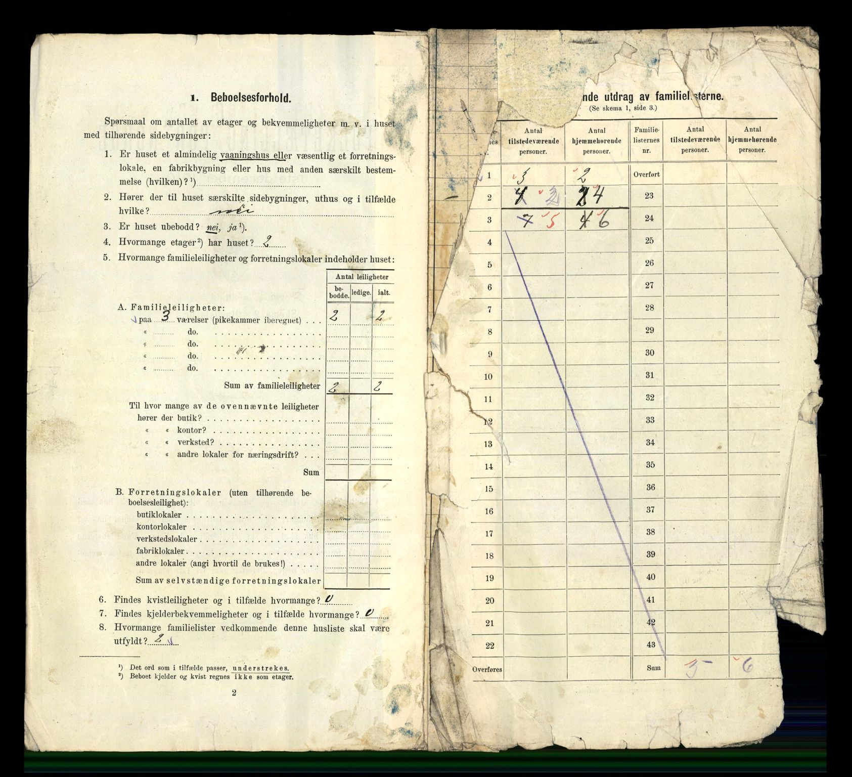 RA, 1910 census for Kristiansund, 1910, p. 3908