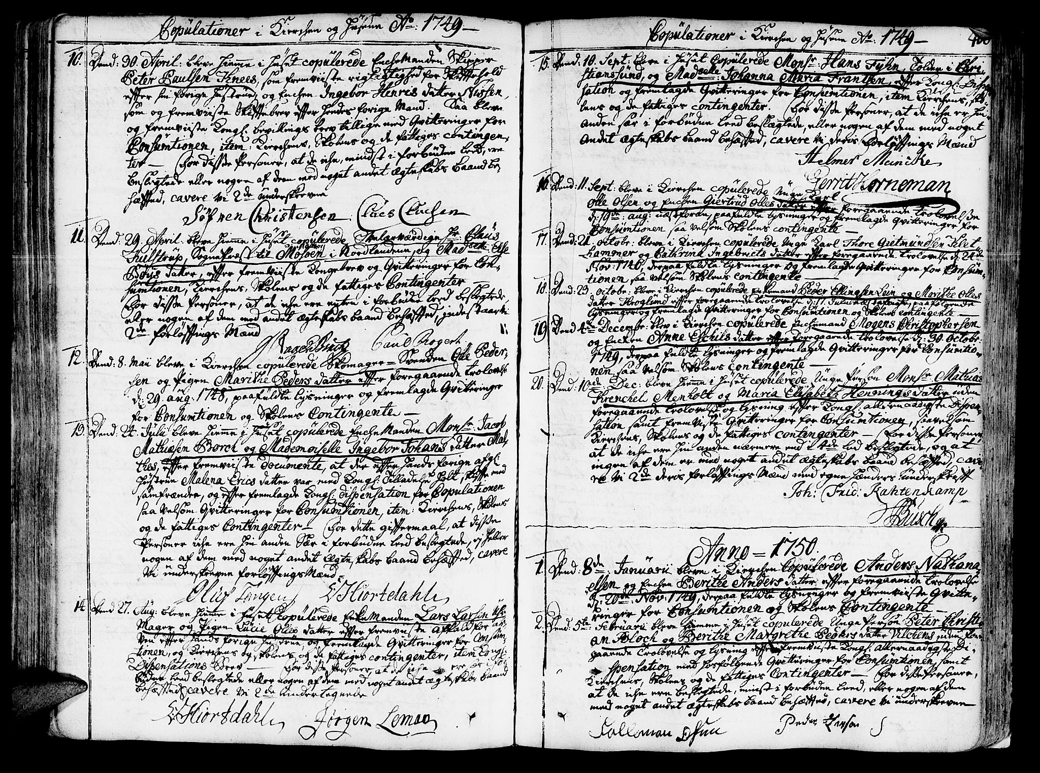 Ministerialprotokoller, klokkerbøker og fødselsregistre - Sør-Trøndelag, SAT/A-1456/602/L0103: Parish register (official) no. 602A01, 1732-1774, p. 406