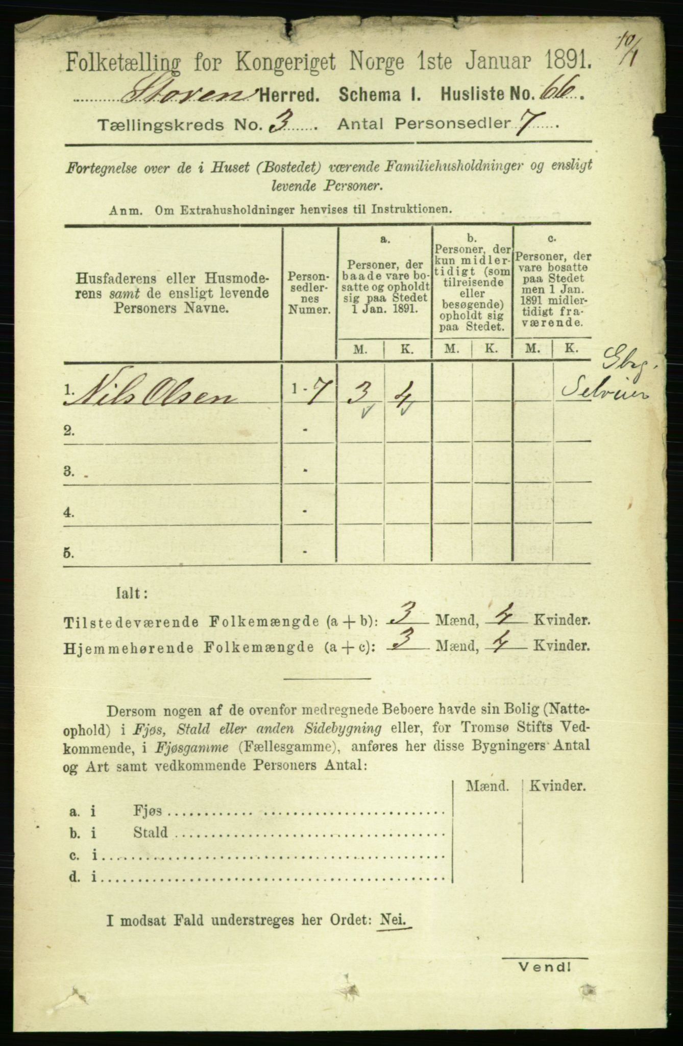 RA, 1891 census for 1648 Støren, 1891, p. 789