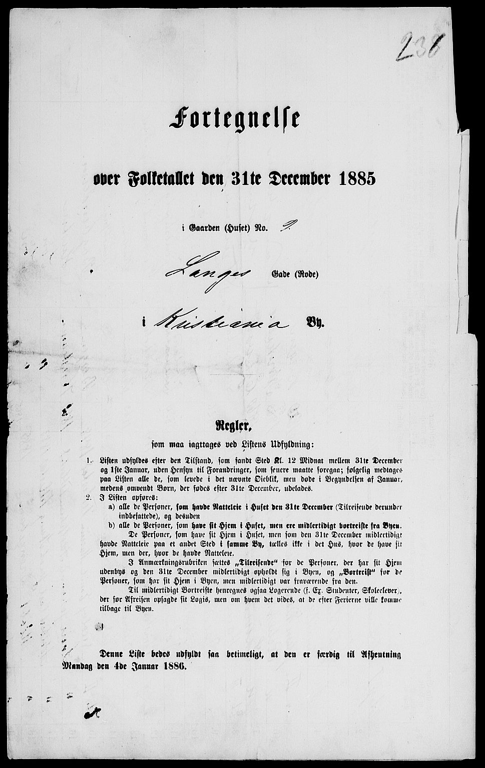 RA, 1885 census for 0301 Kristiania, 1885, p. 6150