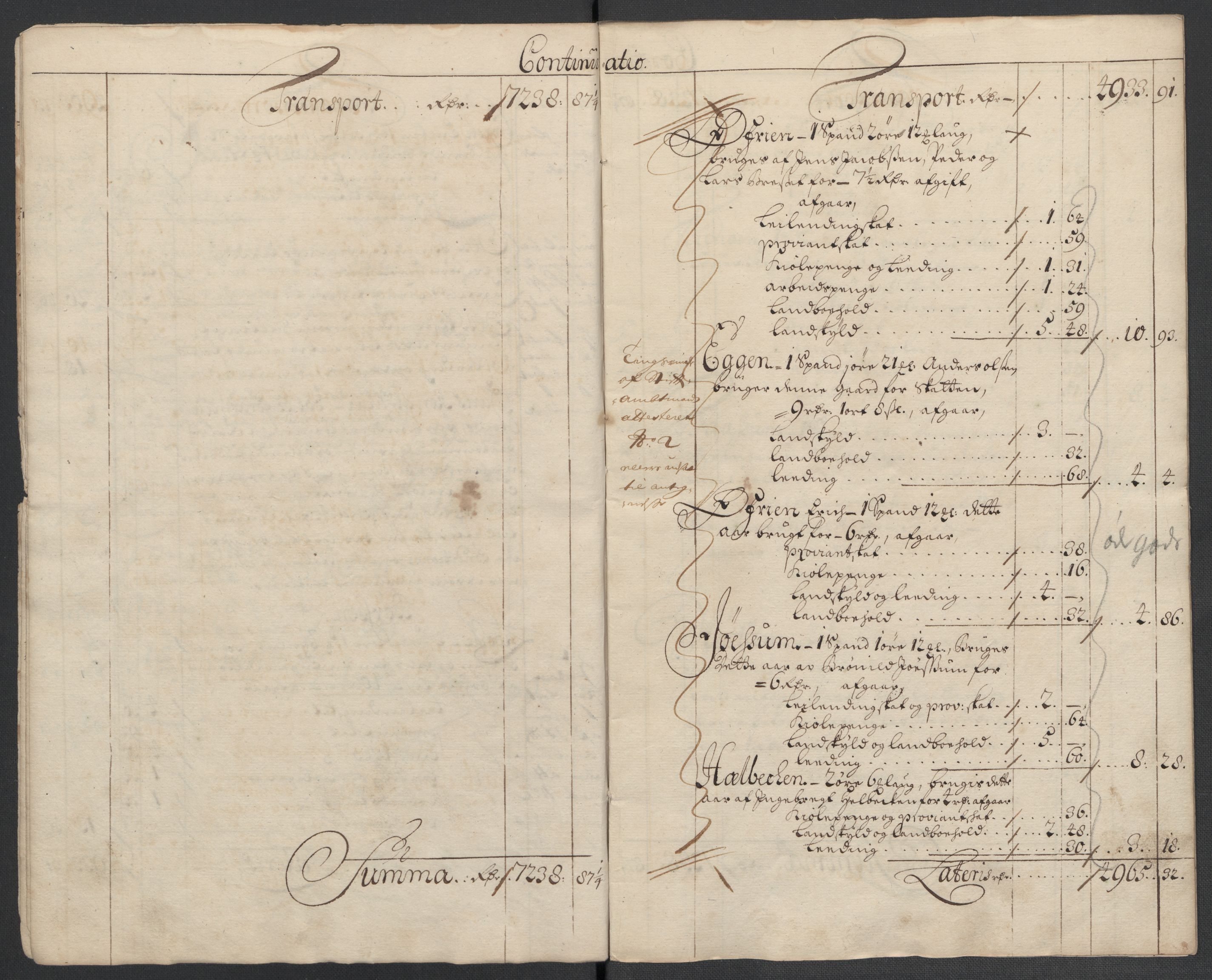 Rentekammeret inntil 1814, Reviderte regnskaper, Fogderegnskap, RA/EA-4092/R61/L4106: Fogderegnskap Strinda og Selbu, 1696-1697, p. 180