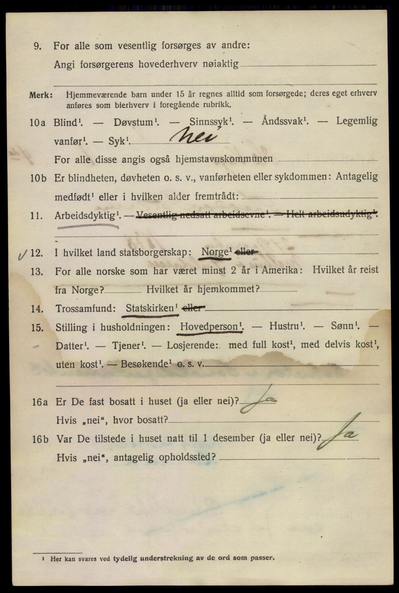 SAO, 1920 census for Kristiania, 1920, p. 432968