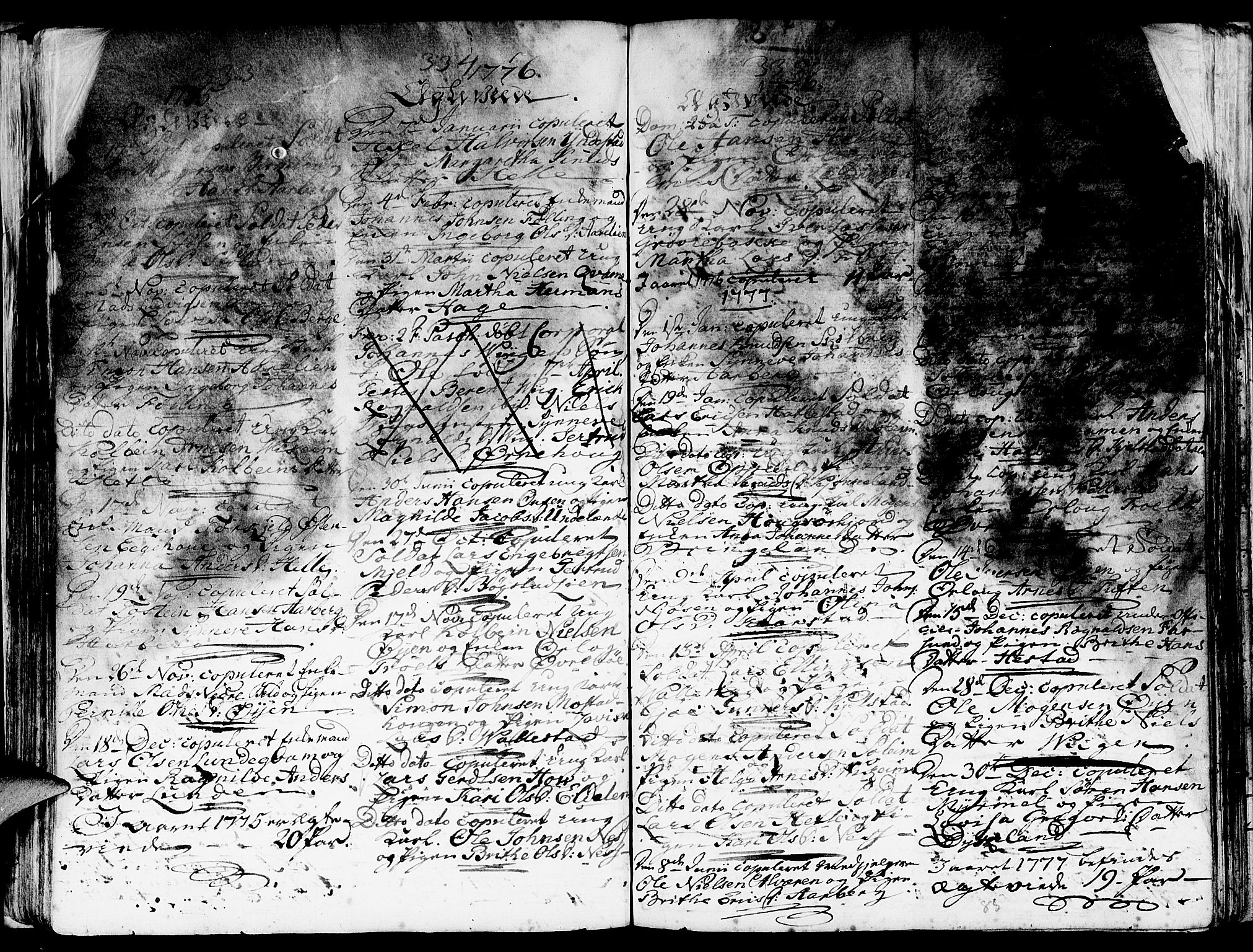 Gaular sokneprestembete, AV/SAB-A-80001/H/Haa: Parish register (official) no. A 1, 1755-1785, p. 85