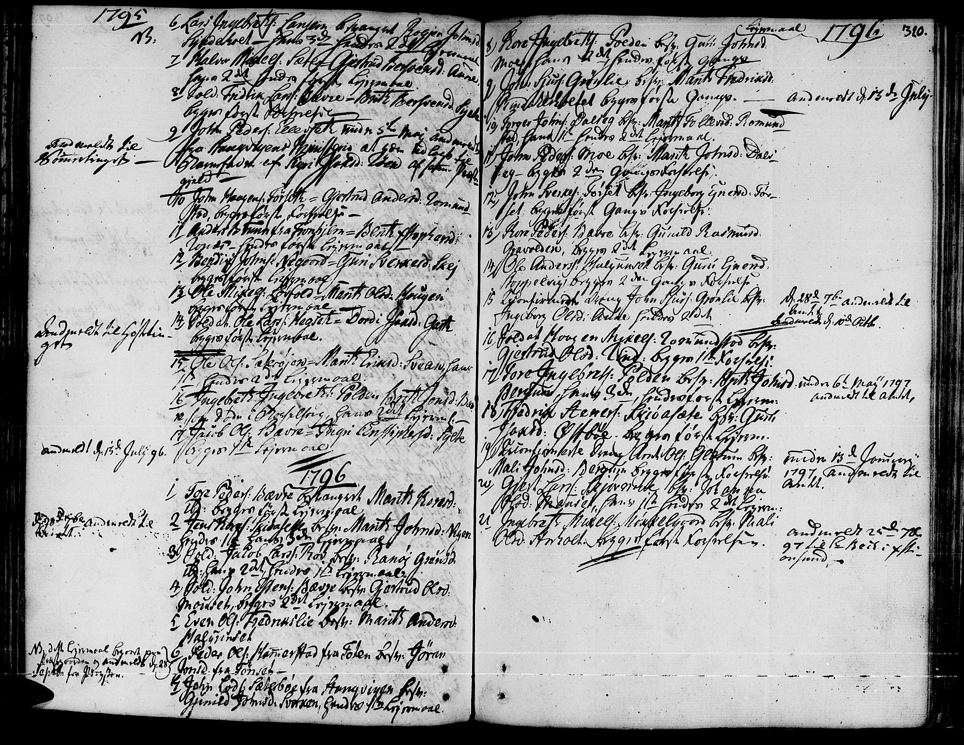 Ministerialprotokoller, klokkerbøker og fødselsregistre - Møre og Romsdal, AV/SAT-A-1454/595/L1039: Parish register (official) no. 595A01, 1750-1796, p. 310