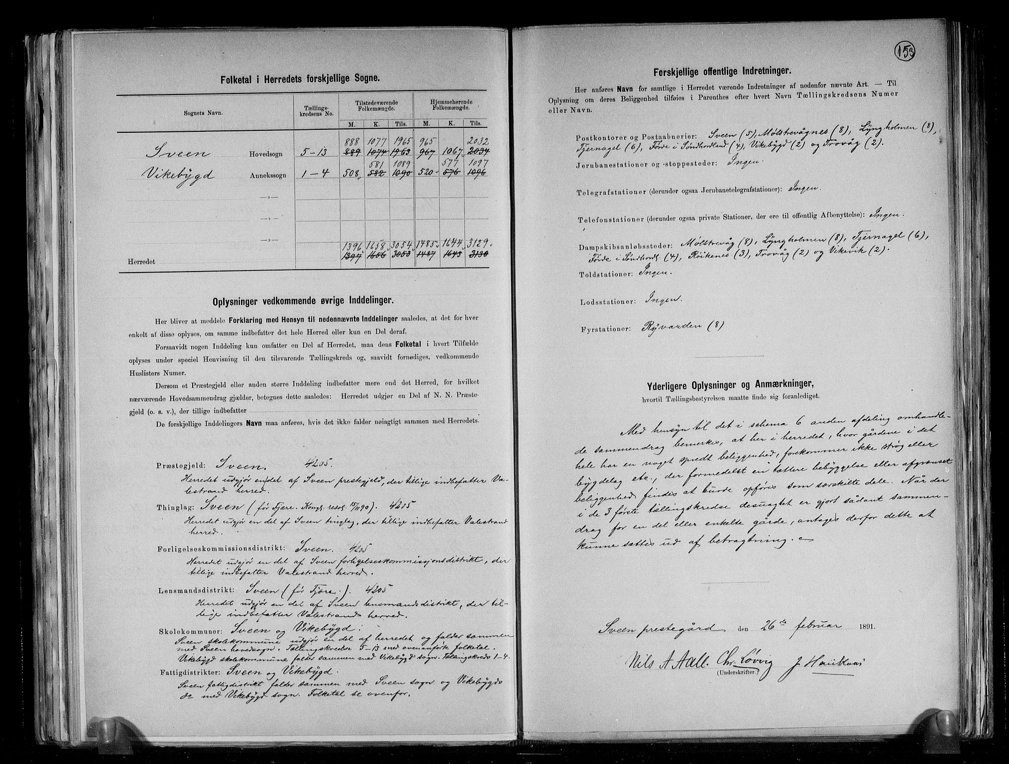 RA, 1891 census for 1216 Sveio, 1891, p. 3