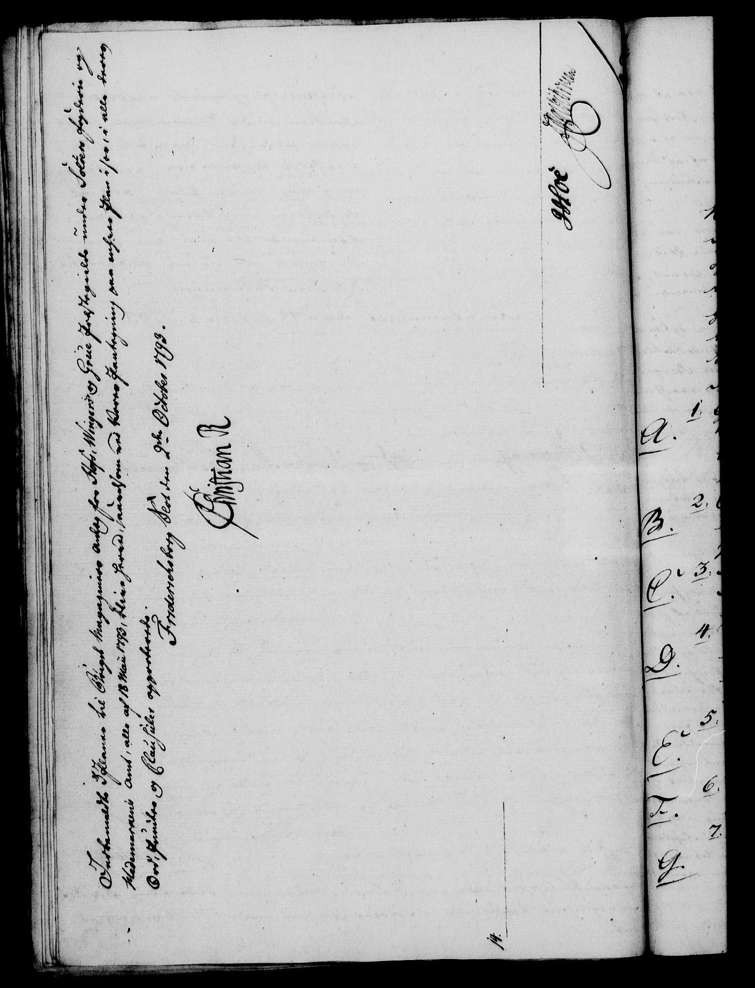 Rentekammeret, Kammerkanselliet, RA/EA-3111/G/Gf/Gfa/L0075: Norsk relasjons- og resolusjonsprotokoll (merket RK 52.75), 1793, p. 281