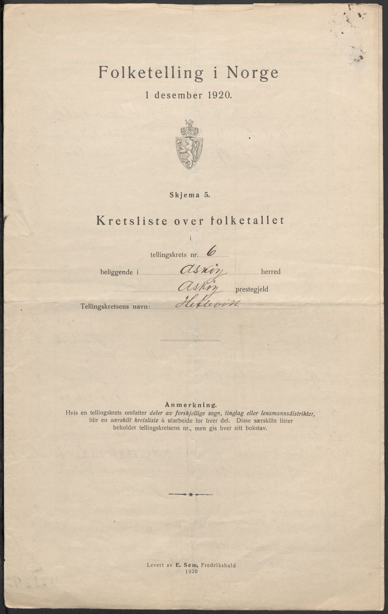 SAB, 1920 census for Askøy, 1920, p. 30