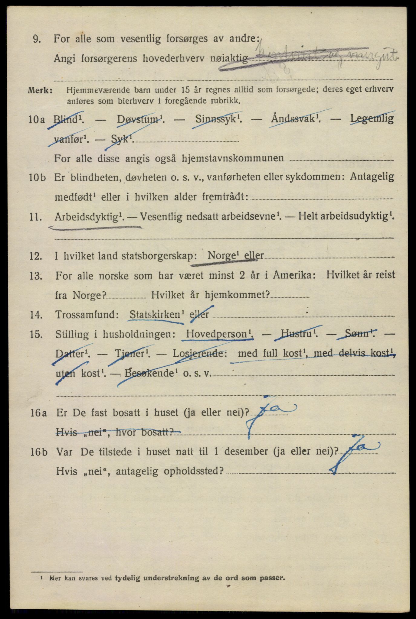 SAO, 1920 census for Kristiania, 1920, p. 271904