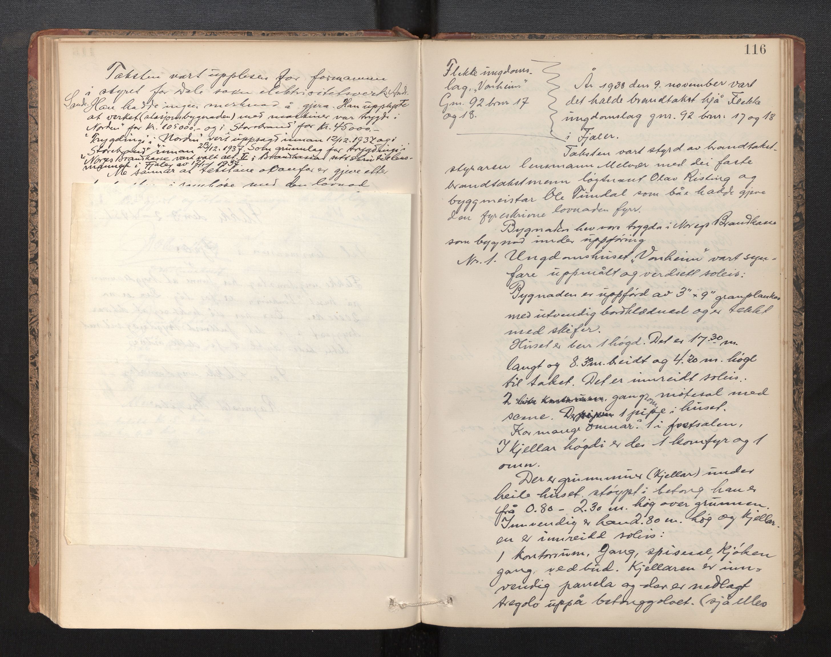 Lensmannen i Fjaler, AV/SAB-A-27201/0012/L0002: Branntakstprotokoll, 1889-1943, p. 115b-116a