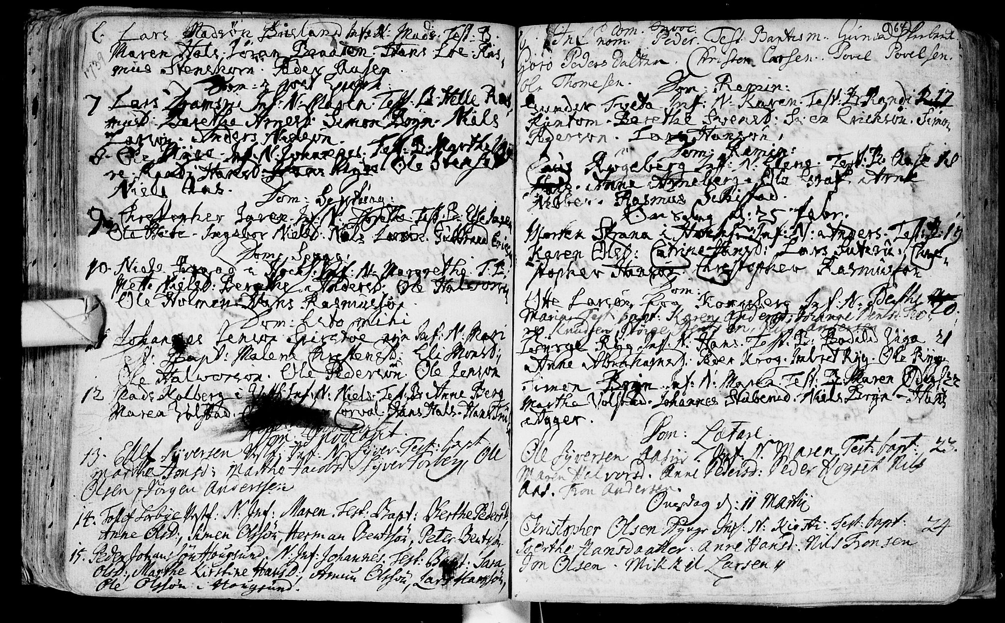 Eiker kirkebøker, AV/SAKO-A-4/F/Fa/L0003: Parish register (official) no. I 3, 1724-1753, p. 64