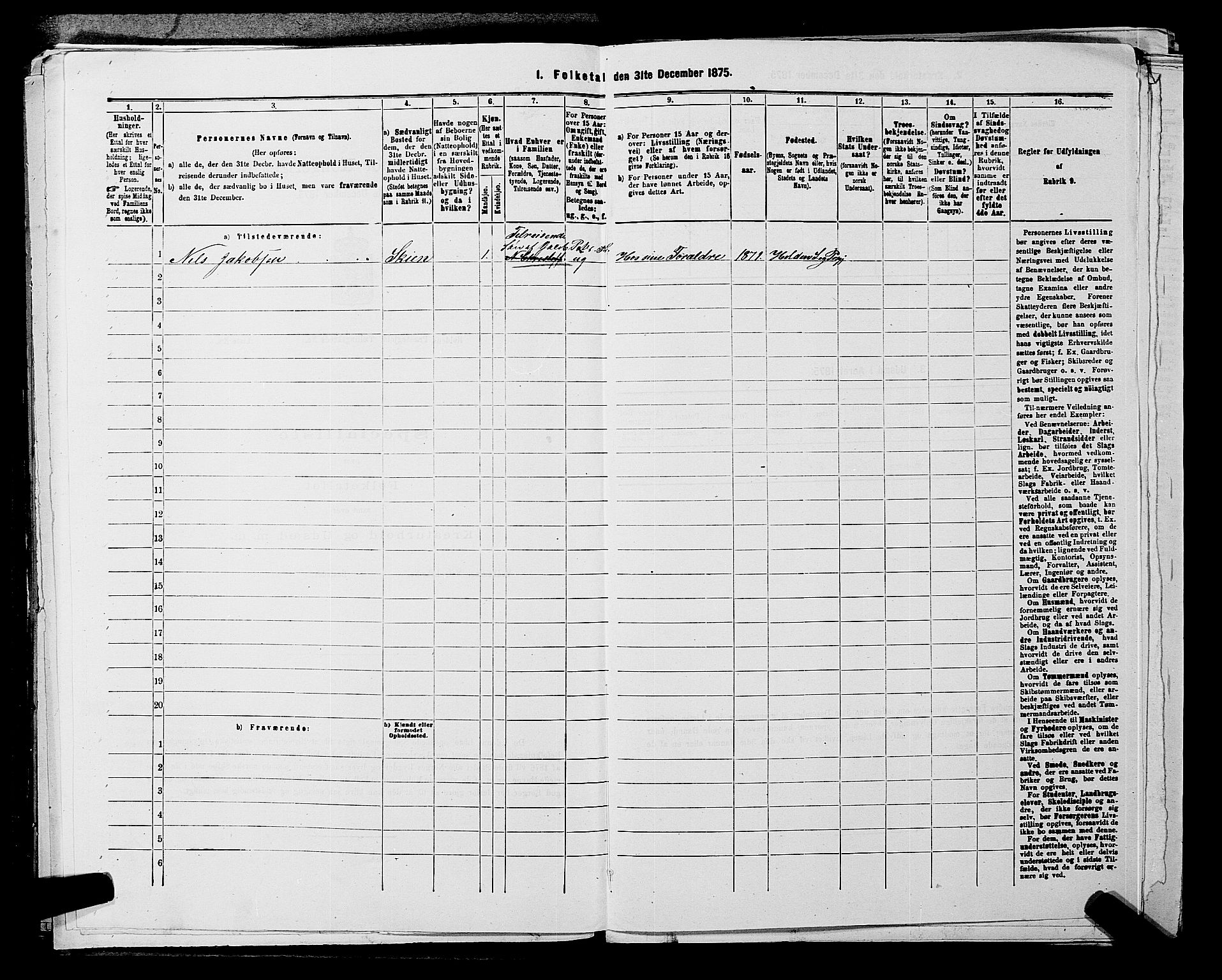 SAKO, 1875 census for 0819P Holla, 1875, p. 424