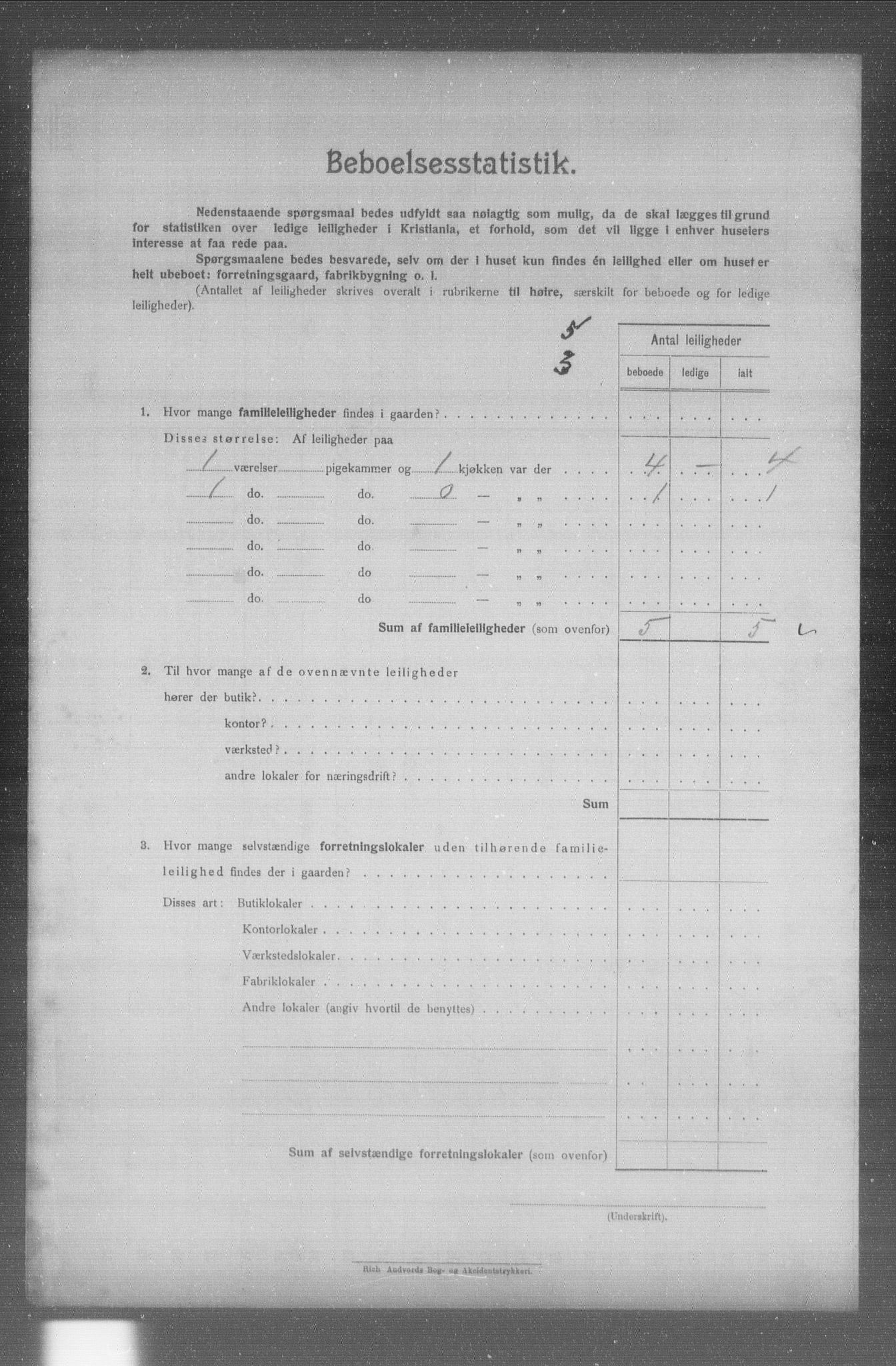 OBA, Municipal Census 1904 for Kristiania, 1904, p. 7967