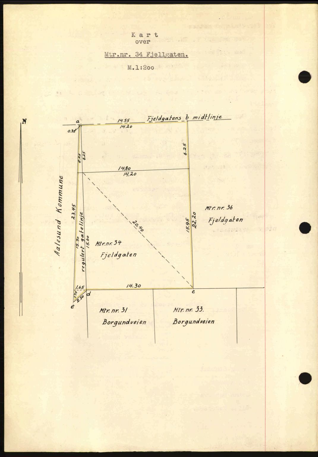 Ålesund byfogd, AV/SAT-A-4384: Mortgage book no. 34 I, 1936-1938, Diary no: : 23/1936